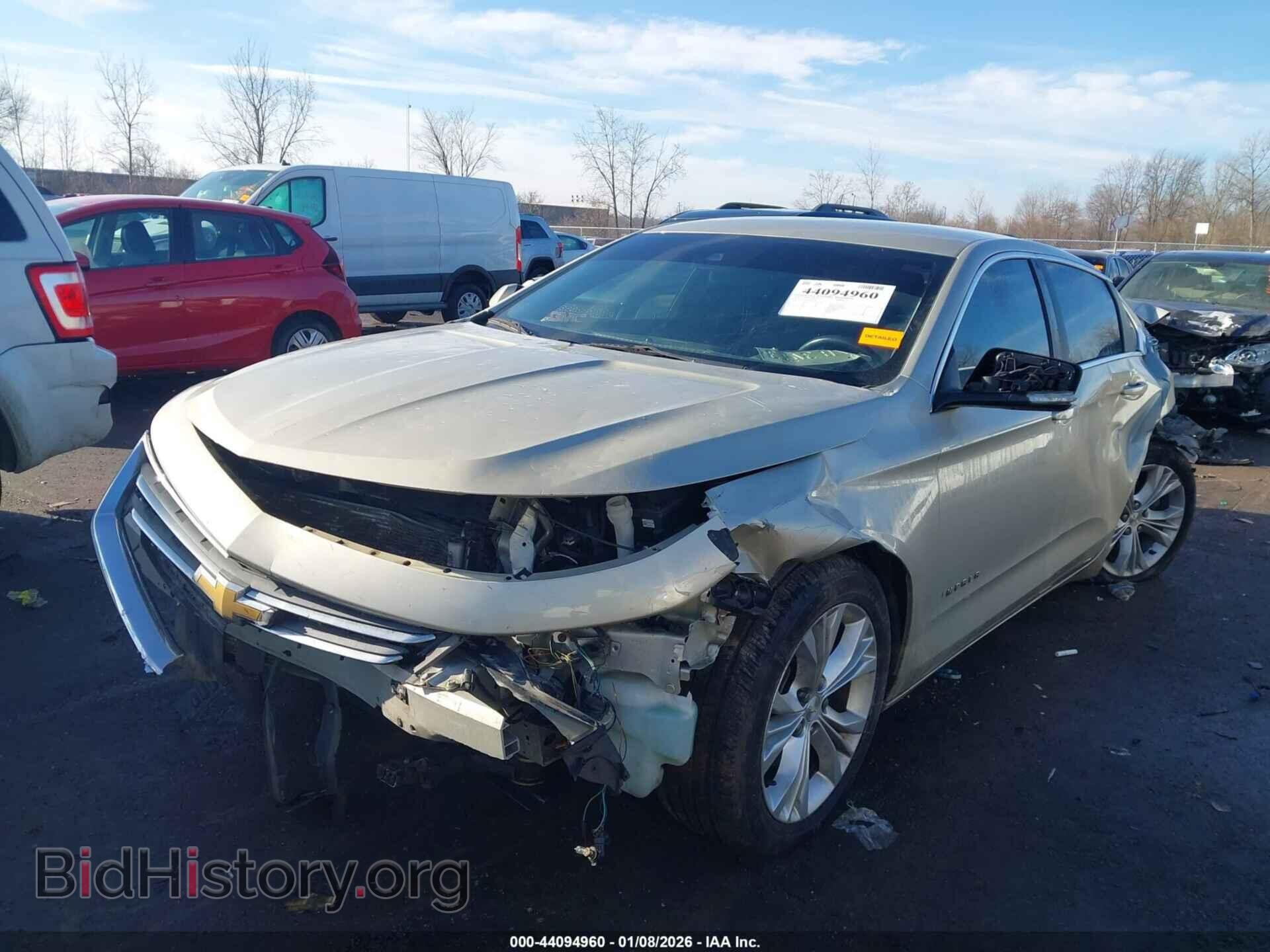 2014 CHEVROLET IMPALA - VIN: 2G1125S32E9233368 - Фото 2