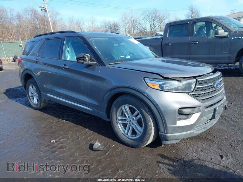 2022 Ford EXPLORER XLT (VIN 1FMSK8DH3NGB15400) — photo 1 of 16, IAAI, damage: front end