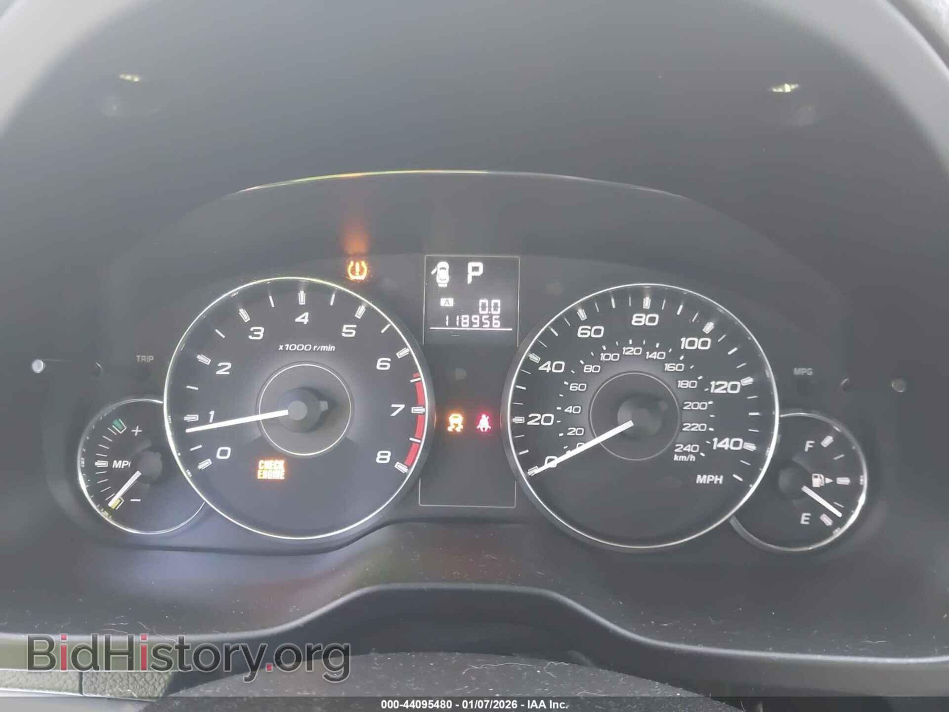 2012 SUBARU OUTBACK - VIN: 4S4BRBCC8C3239956 - Фото 7