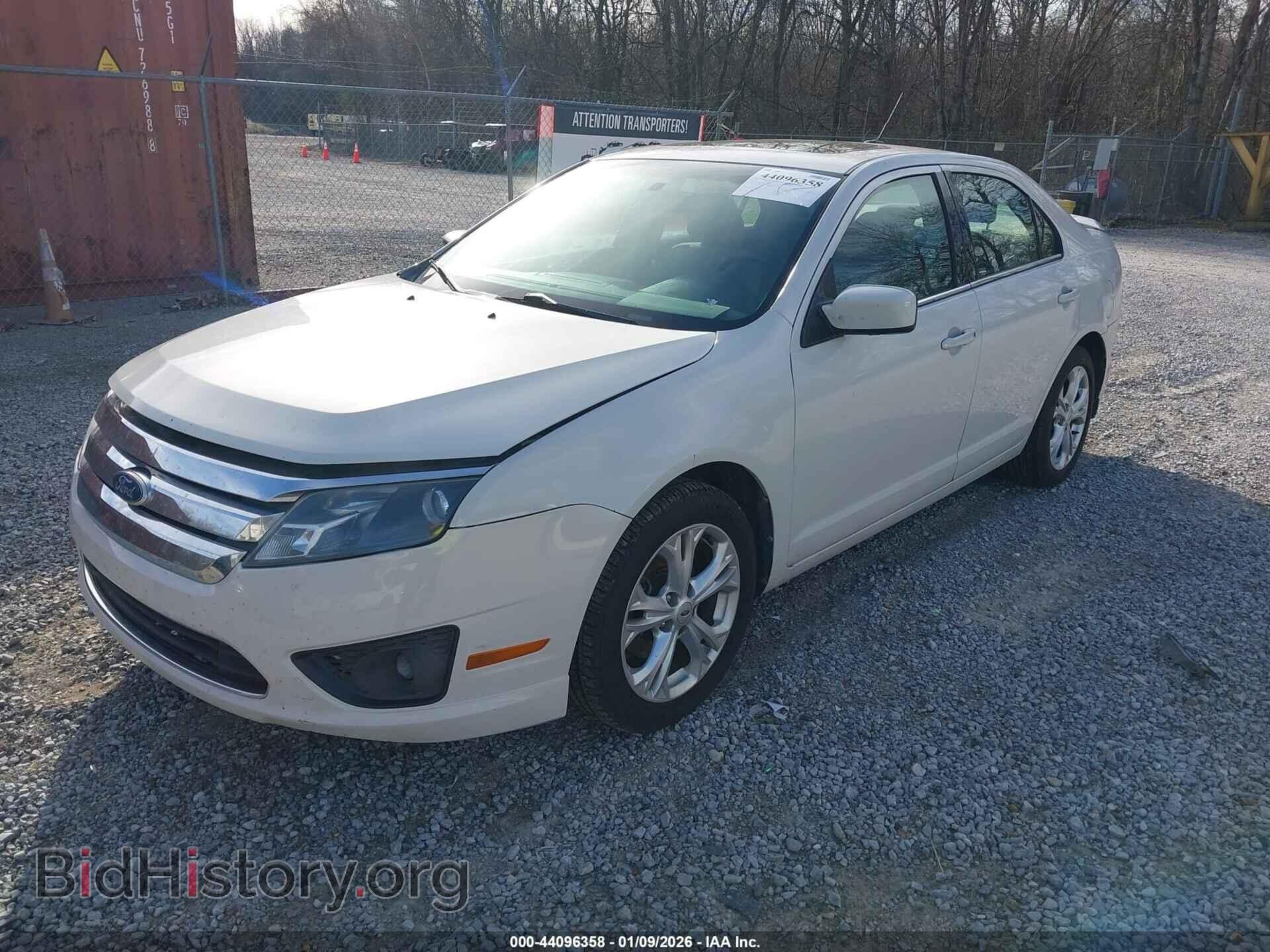 2012 FORD FUSION - VIN: 3FAHP0HA4CR348518 - Фото 2