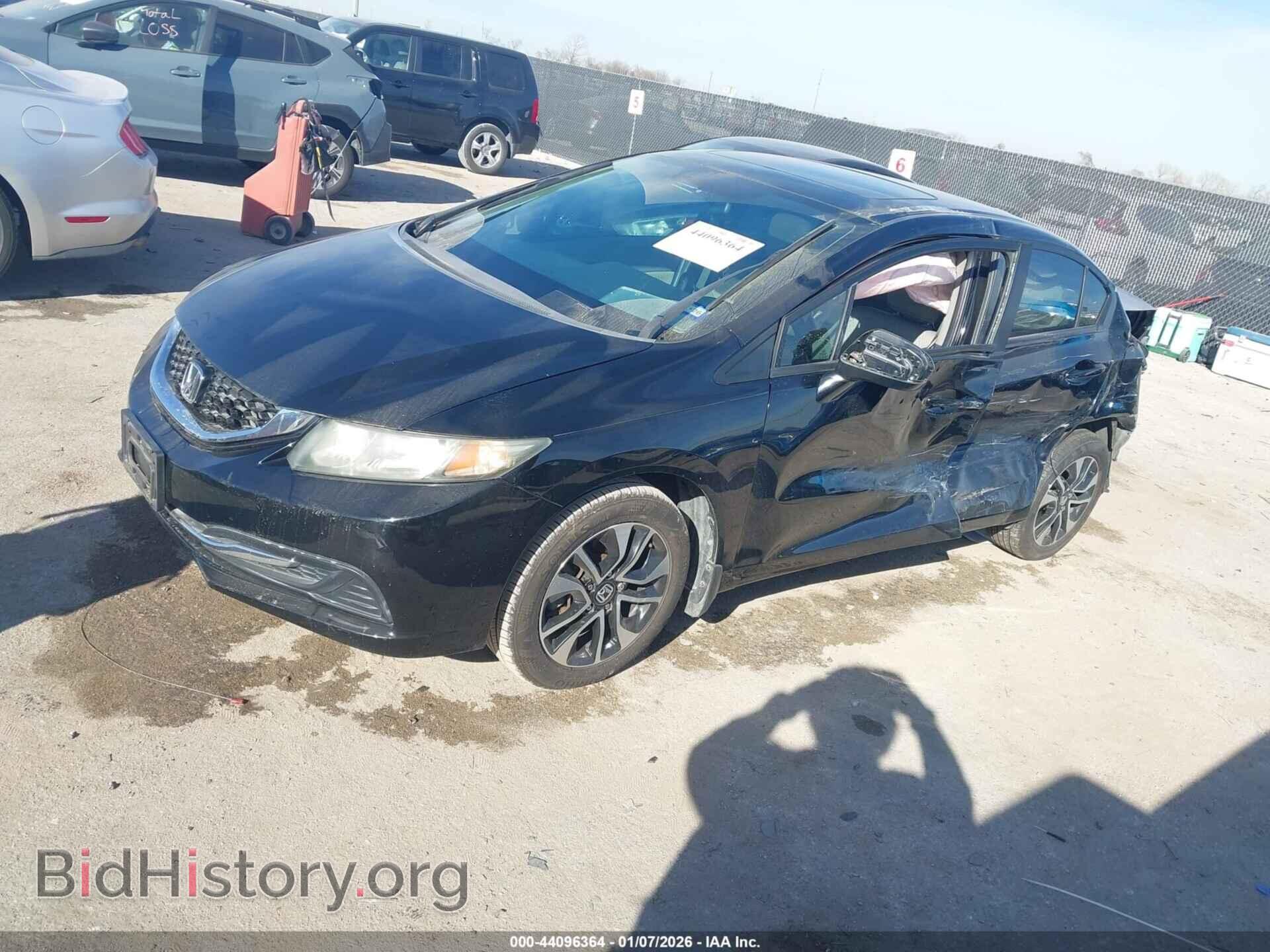 2014 HONDA CIVIC - VIN: 19XFB2F82EE054511 - Фото 2