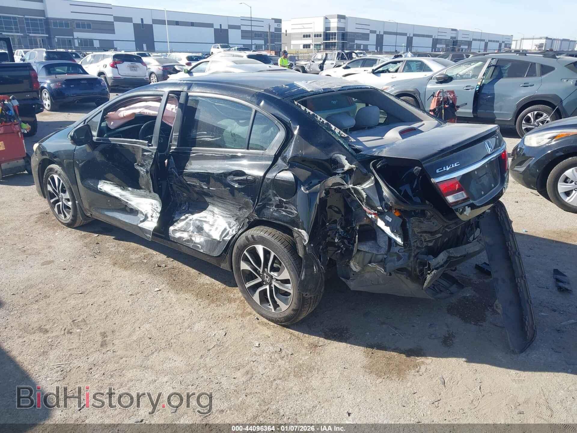 2014 HONDA CIVIC - VIN: 19XFB2F82EE054511 - Фото 3