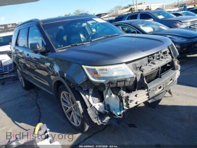 2017 Ford EXPLORER Limited, серый — VIN 1FM5K7F87HGA16877, IAAI