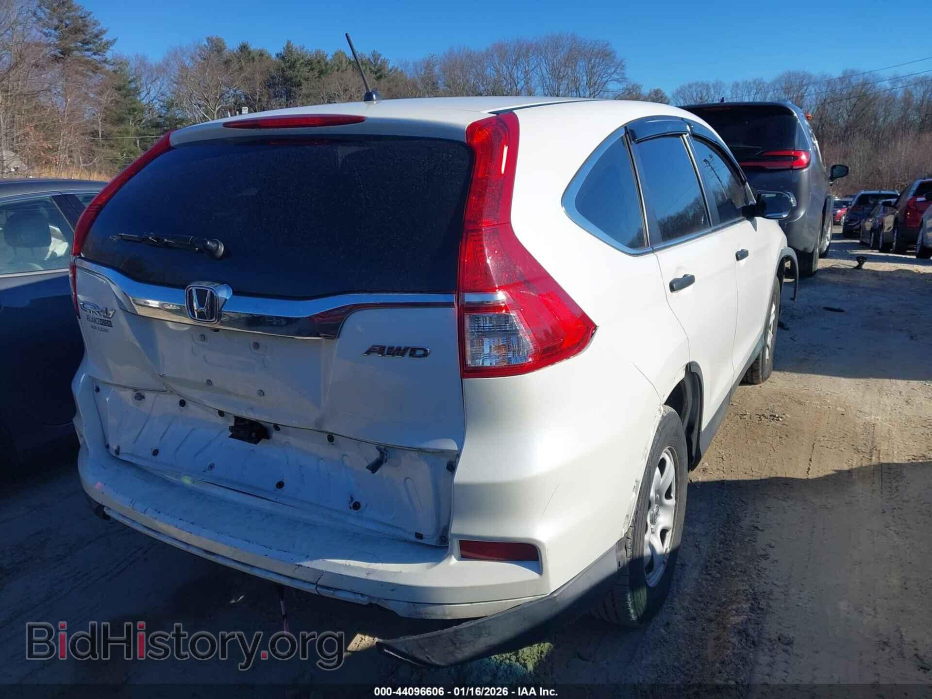 2016 HONDA CR-V - VIN: 5J6RM4H37GL015129 - Фото 4