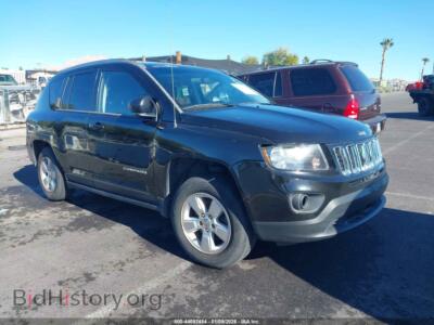 2014 Jeep COMPASS SPORT, black — VIN 1C4NJCBA1ED925557, IAAI
