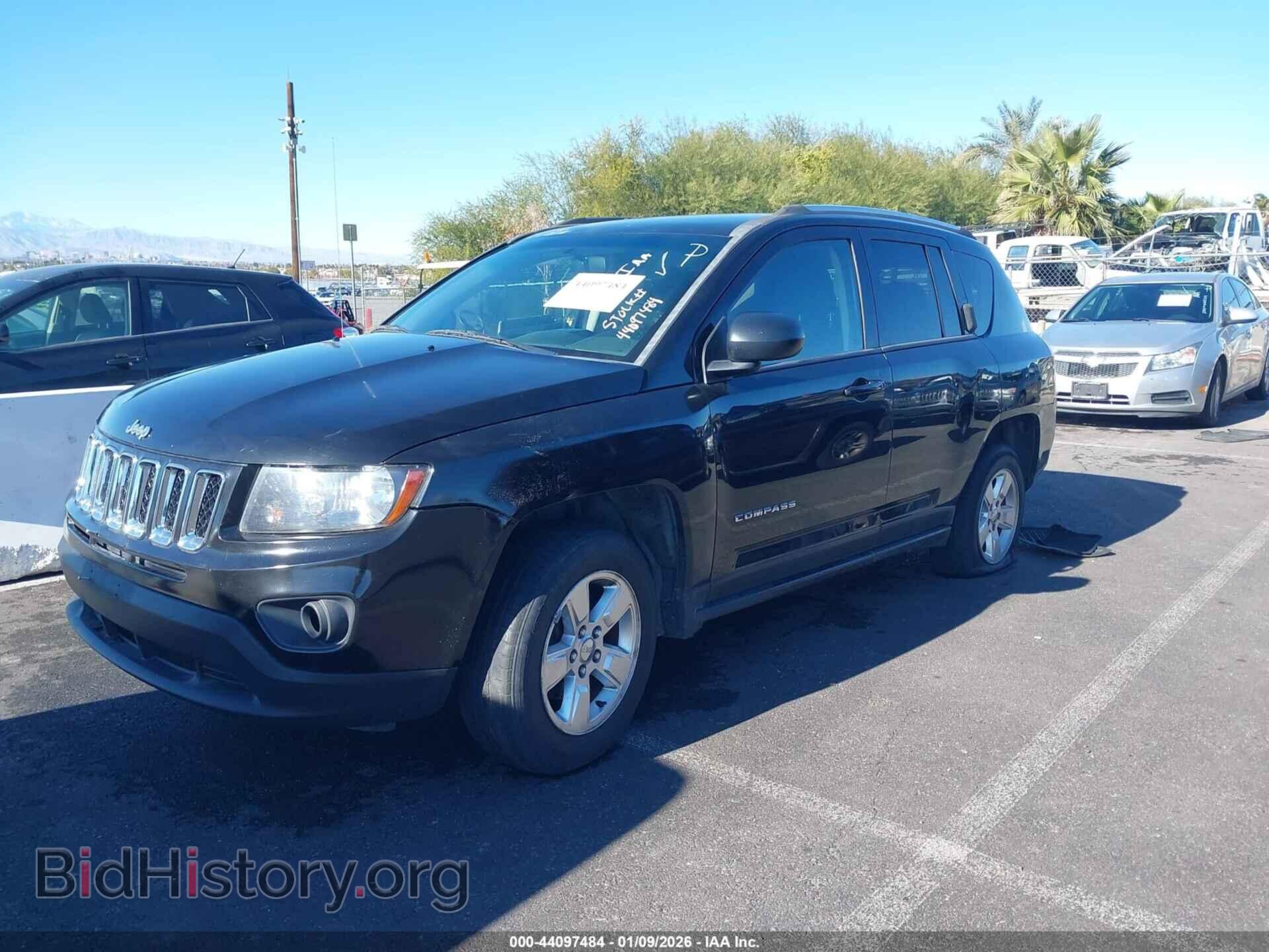 2014 JEEP COMPASS - VIN: 1C4NJCBA1ED925557 - Фото 2