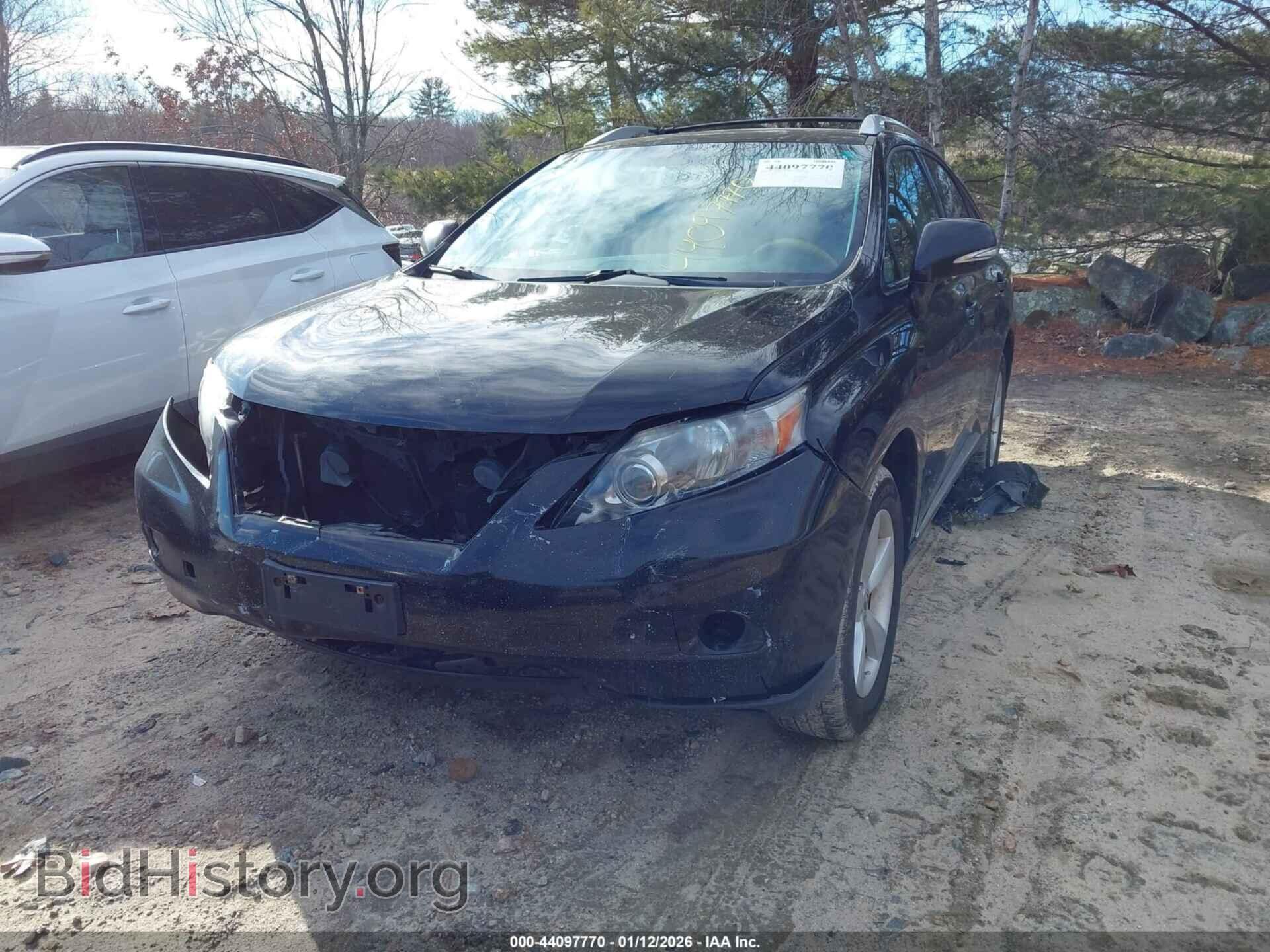 2012 LEXUS RX 350 - VIN: 2T2BK1BA3CC153105 - Фото 2
