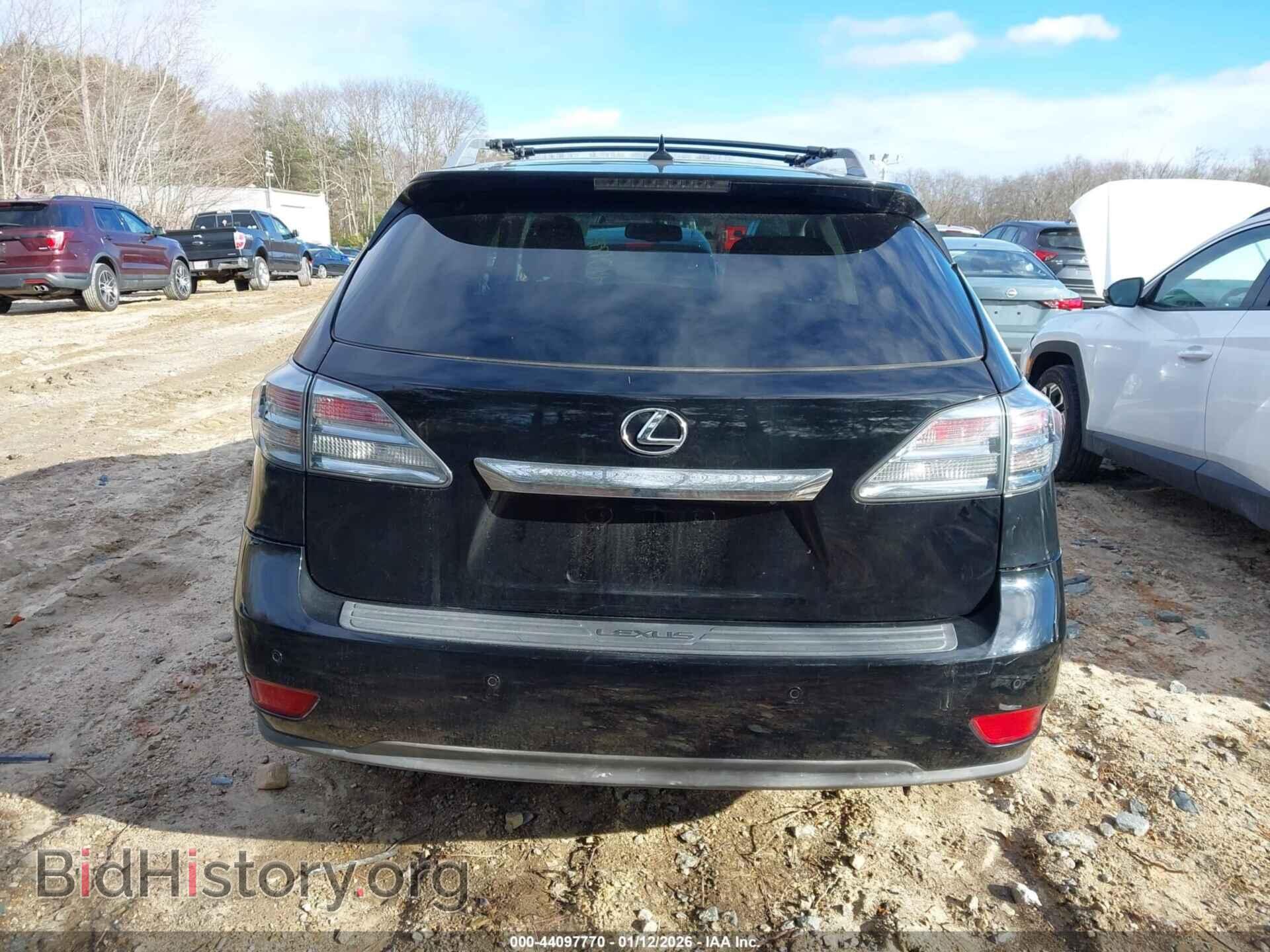 2012 LEXUS RX 350 - VIN: 2T2BK1BA3CC153105 - Фото 16