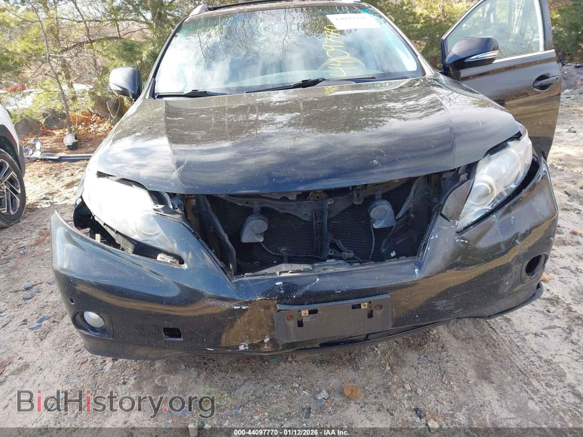 2012 LEXUS RX 350 - VIN: 2T2BK1BA3CC153105 - Фото 6