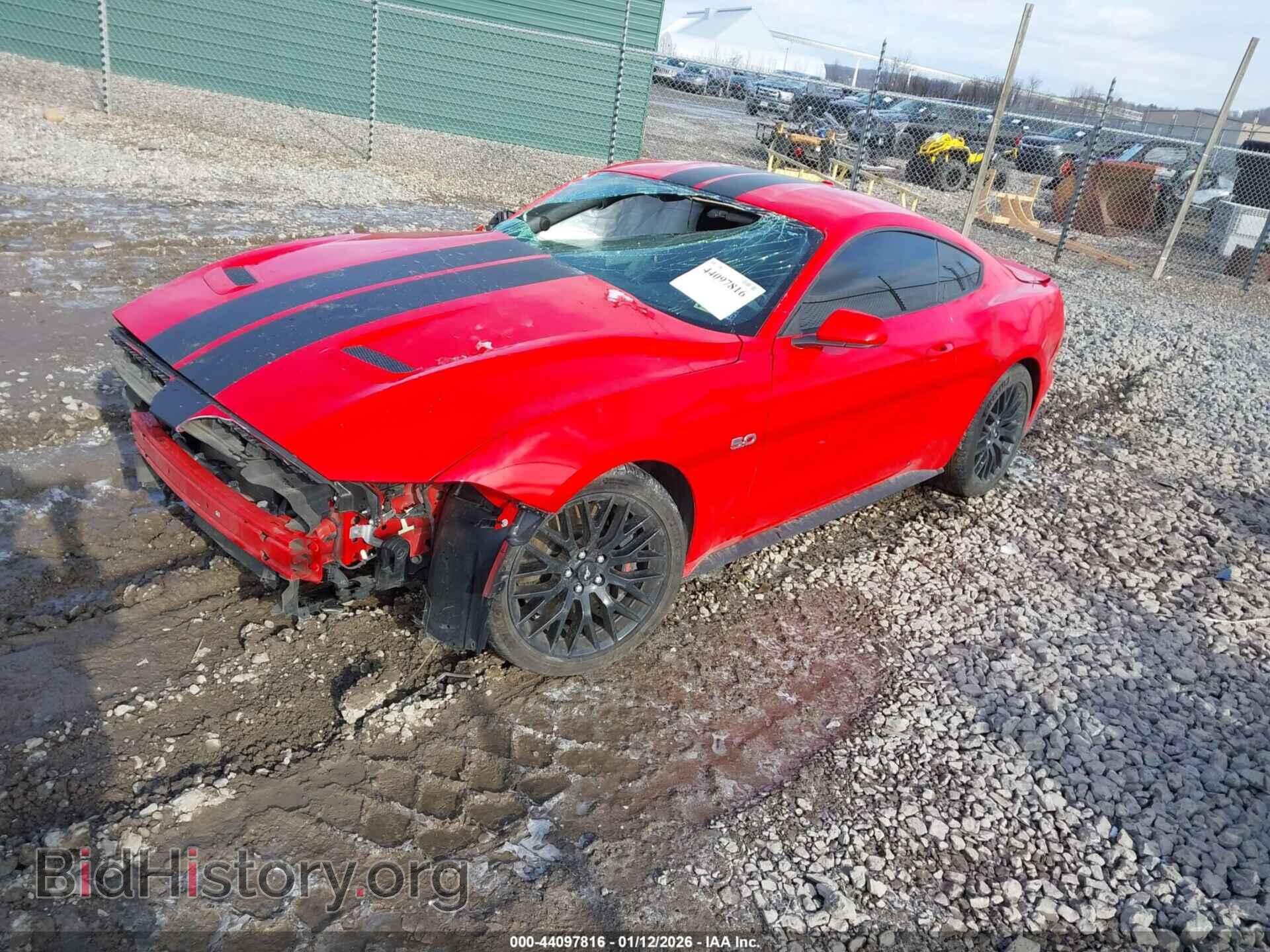 2019 FORD MUSTANG - VIN: 1FA6P8CF7K5133693 - Фото 2