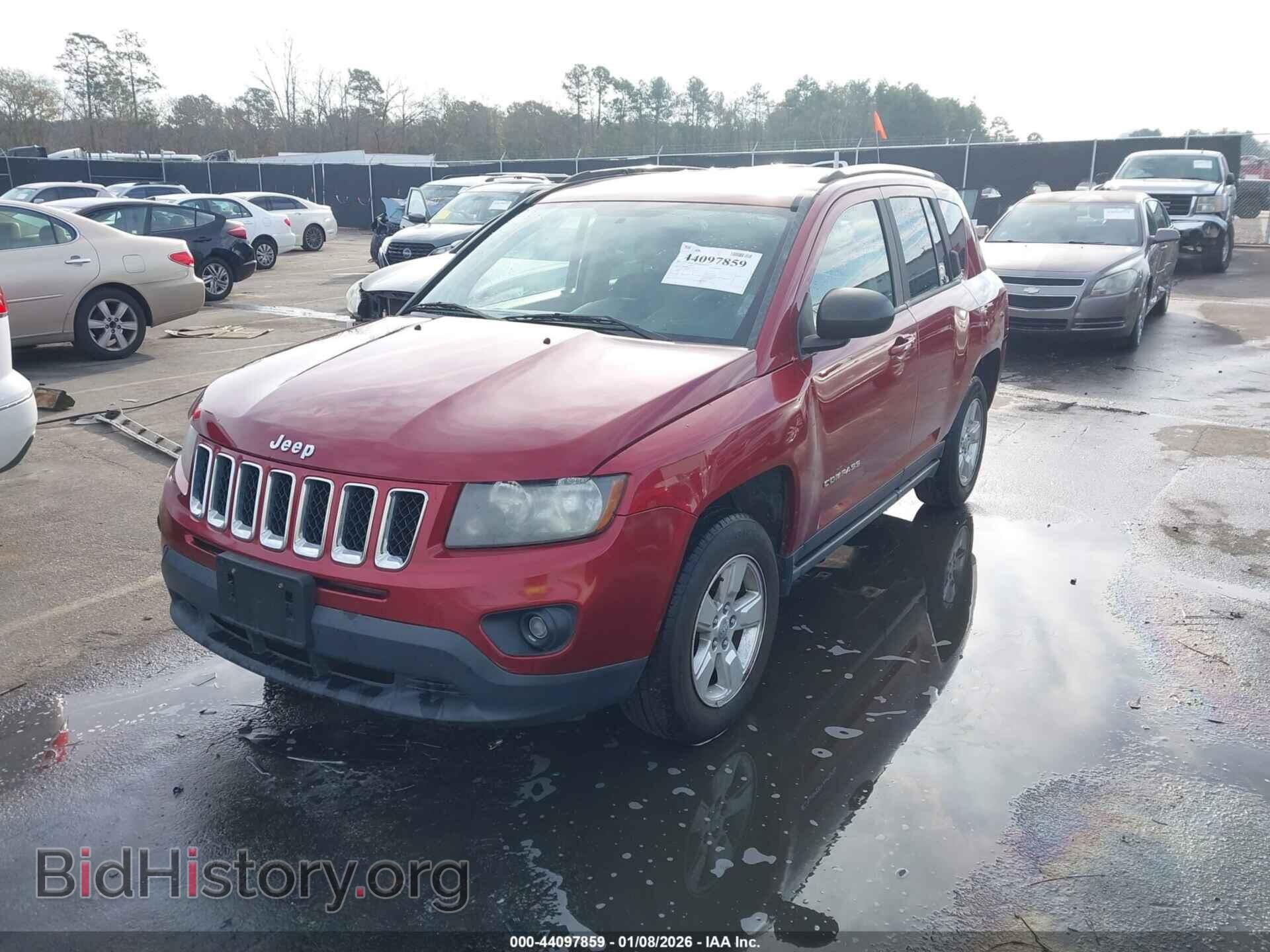 2015 JEEP COMPASS - VIN: 1C4NJCBA4FD208832 - Фото 2