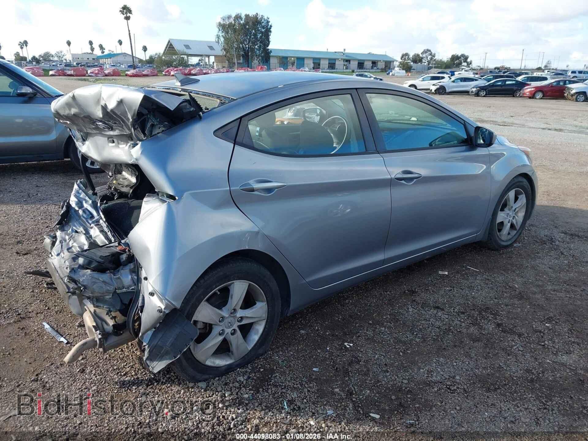 2013 HYUNDAI ELANTRA - VIN: KMHDH4AE1DU638151 - Фото 4
