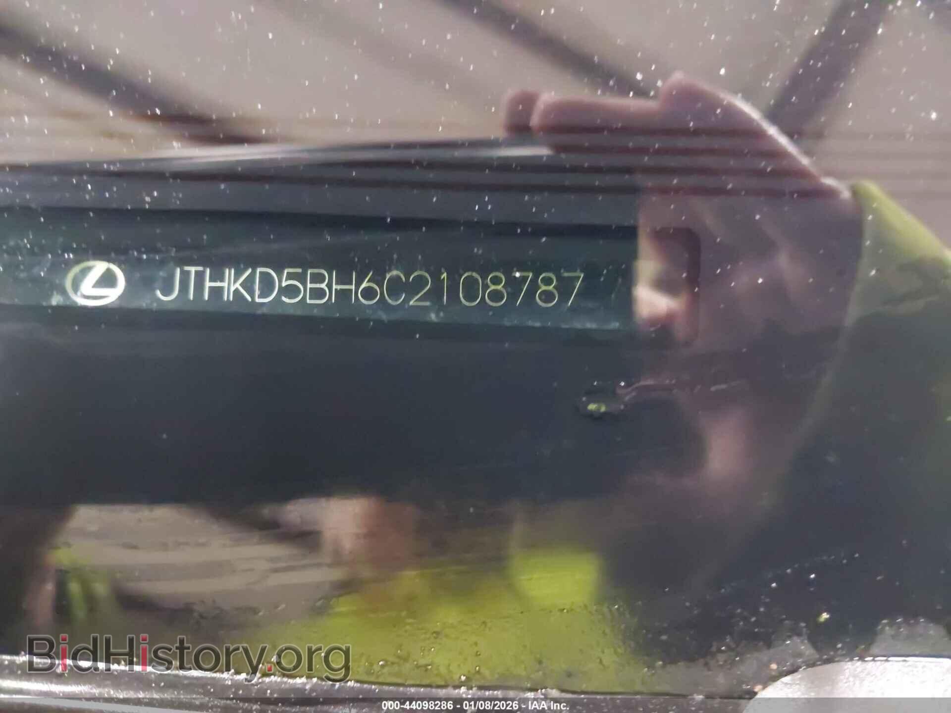 2012 LEXUS CT 200H - VIN: JTHKD5BH6C2108787 - Фото 9
