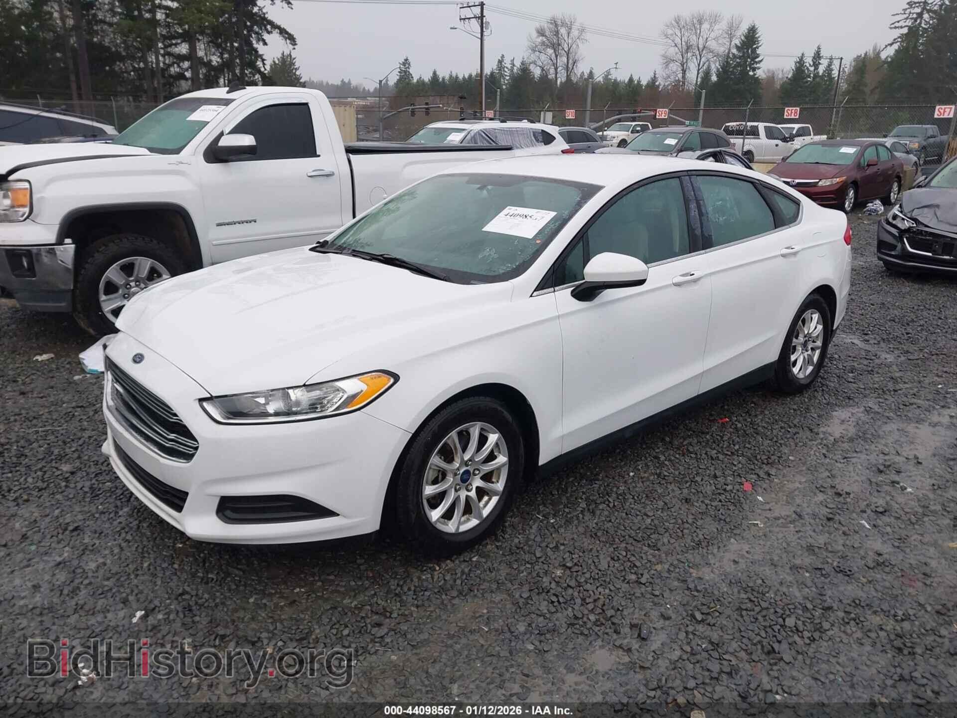 2016 FORD FUSION - VIN: 3FA6P0G78GR102249 - Фото 2