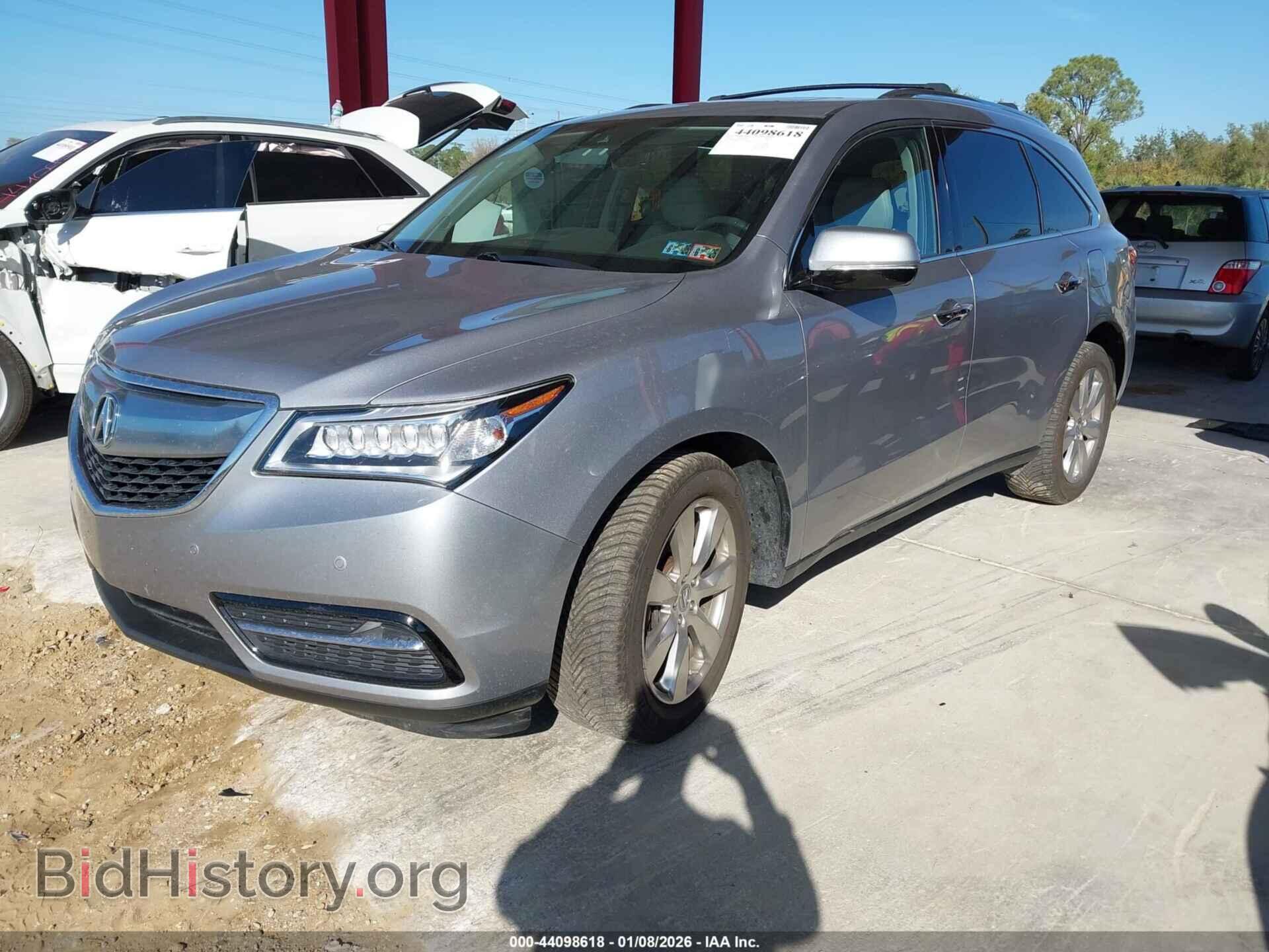 2016 ACURA MDX - VIN: 5FRYD4H91GB062437 - Фото 2