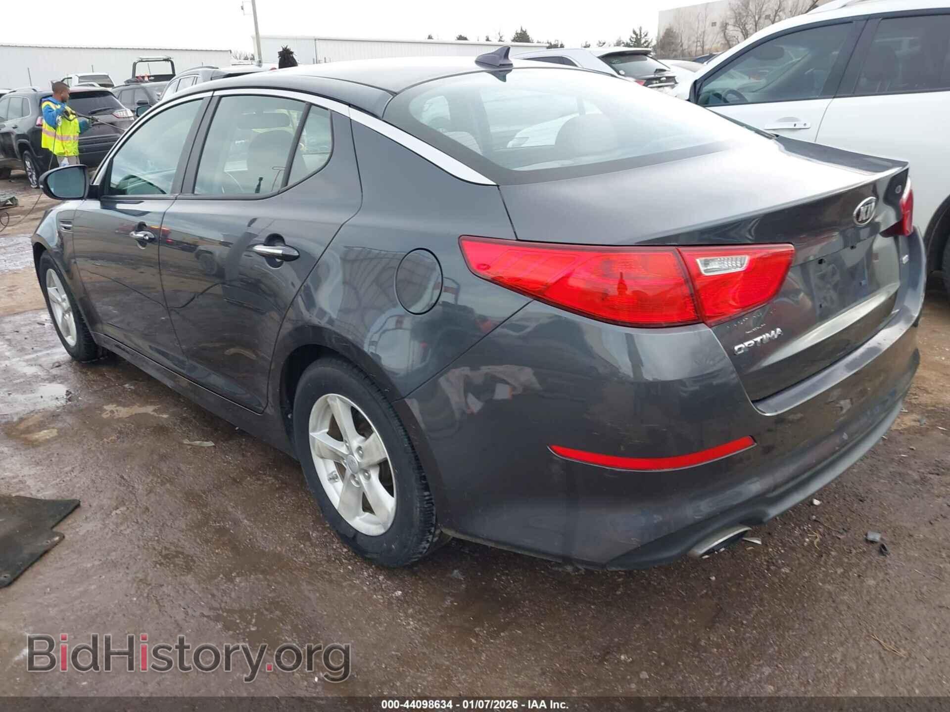 2015 KIA OPTIMA - VIN: KNAGM4A77F5642763 - Фото 3