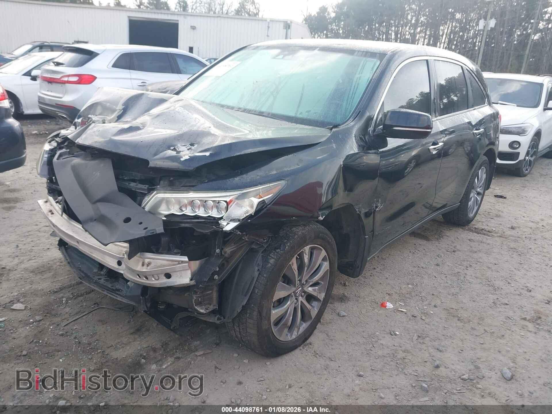 2015 ACURA MDX - VIN: 5FRYD4H42FB002122 - Фото 2