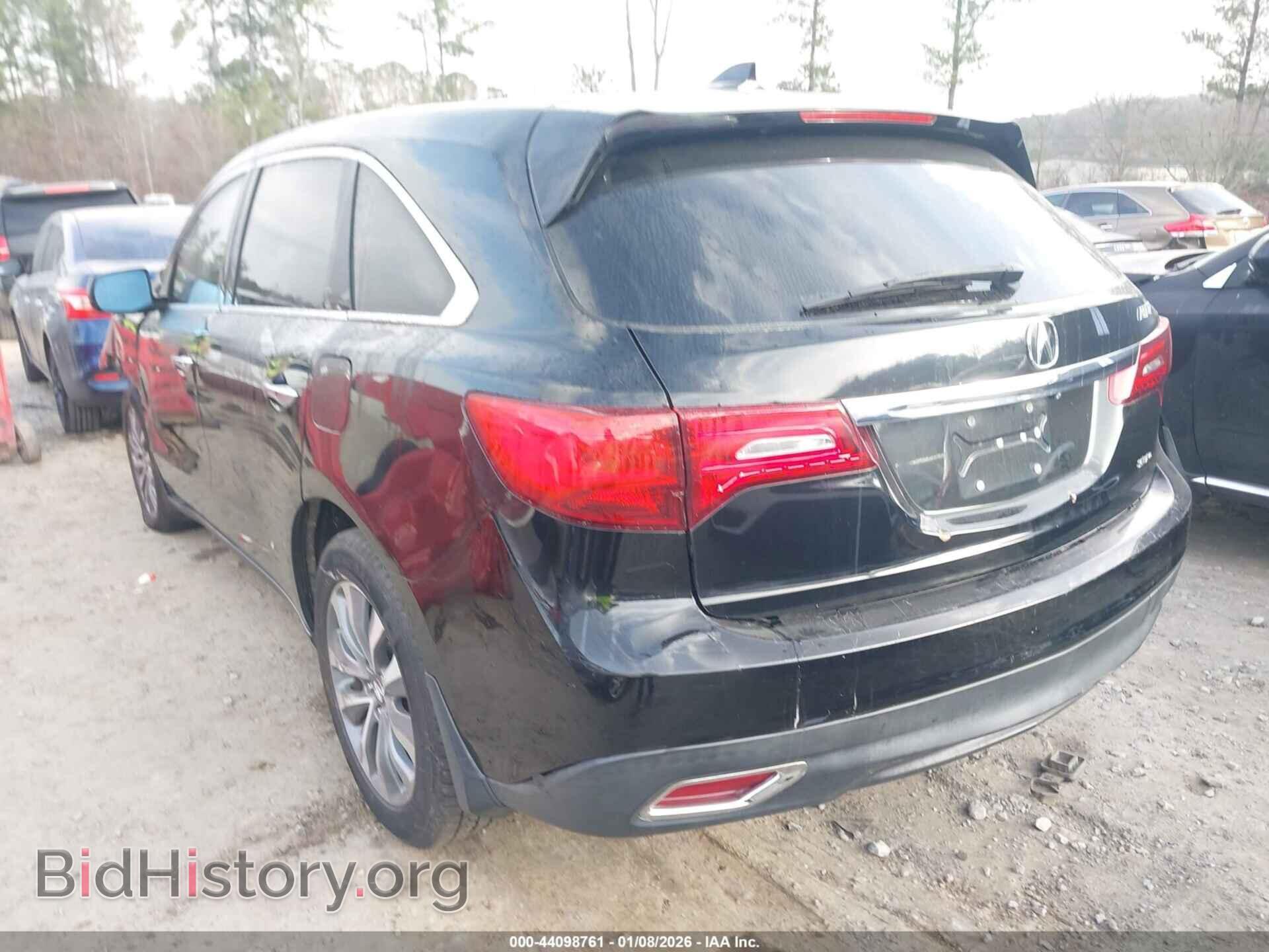 2015 ACURA MDX - VIN: 5FRYD4H42FB002122 - Фото 3