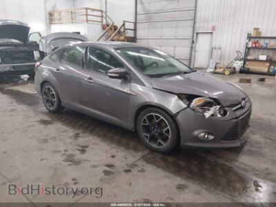 2014 Ford FOCUS SE, серый — VIN 1FADP3F27EL382000, IAAI