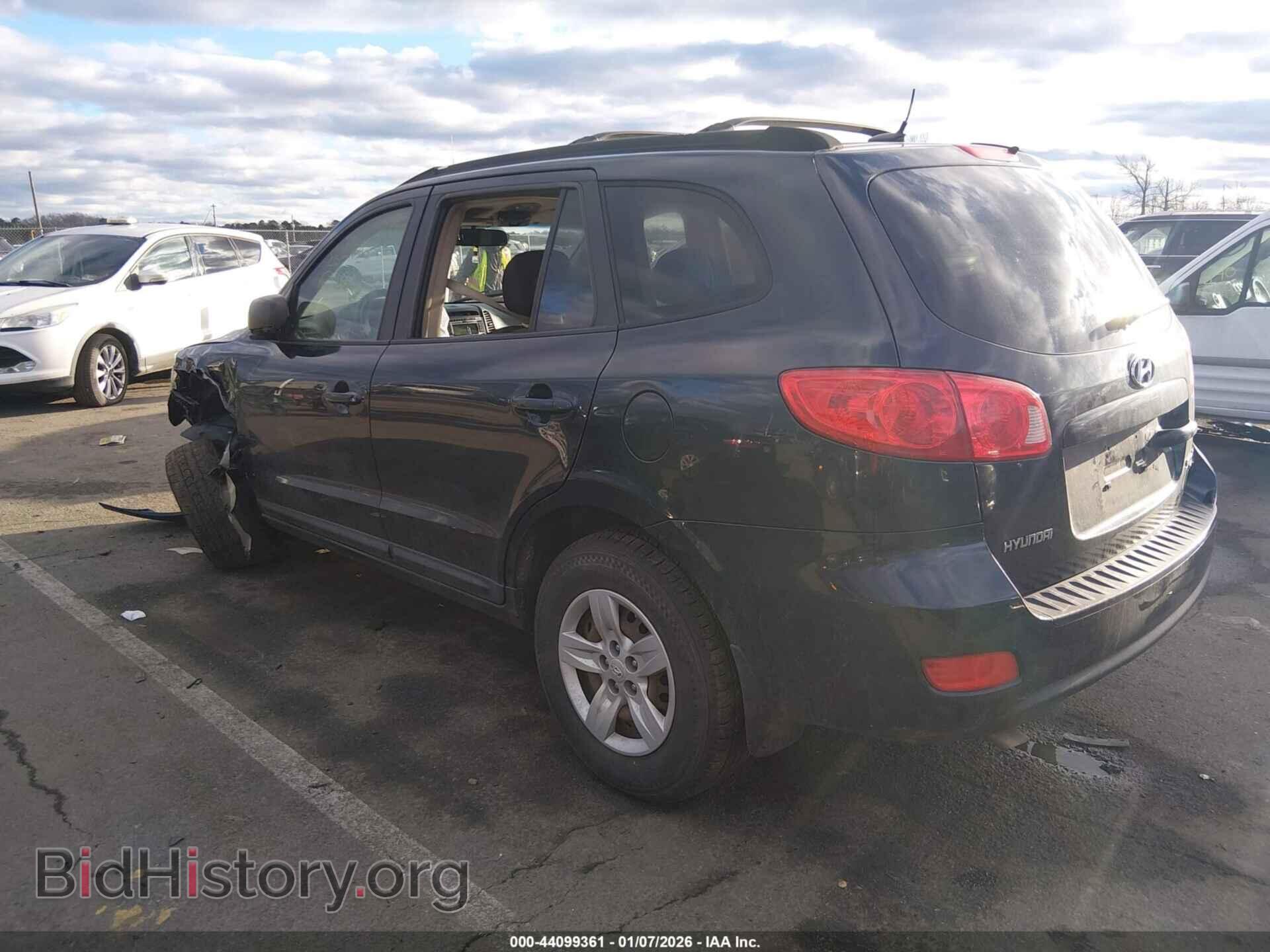 2009 HYUNDAI SANTA FE - VIN: 5NMSG73D19H273313 - Фото 3