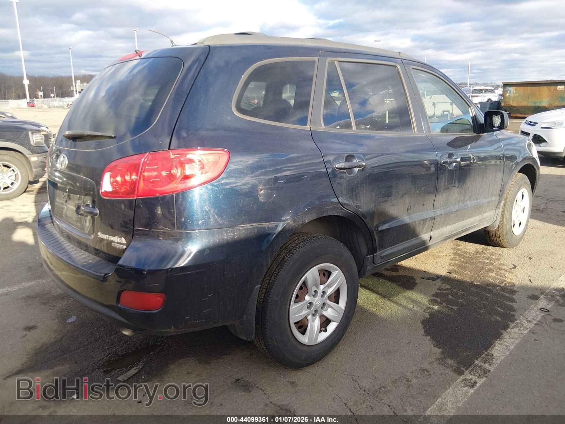2009 HYUNDAI SANTA FE - VIN: 5NMSG73D19H273313 - Фото 4