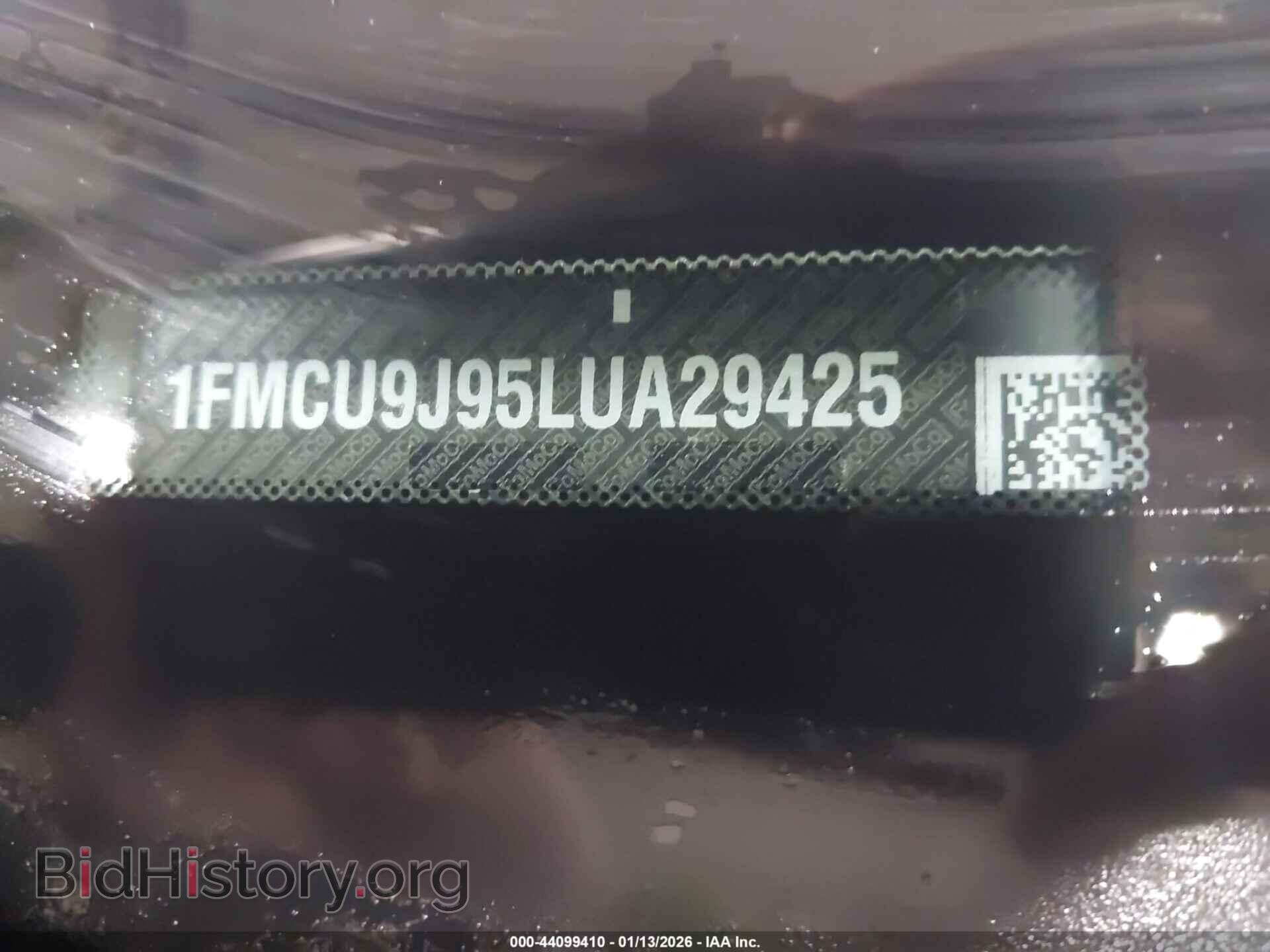 2020 FORD ESCAPE - VIN: 1FMCU9J95LUA29425 - Photo 9