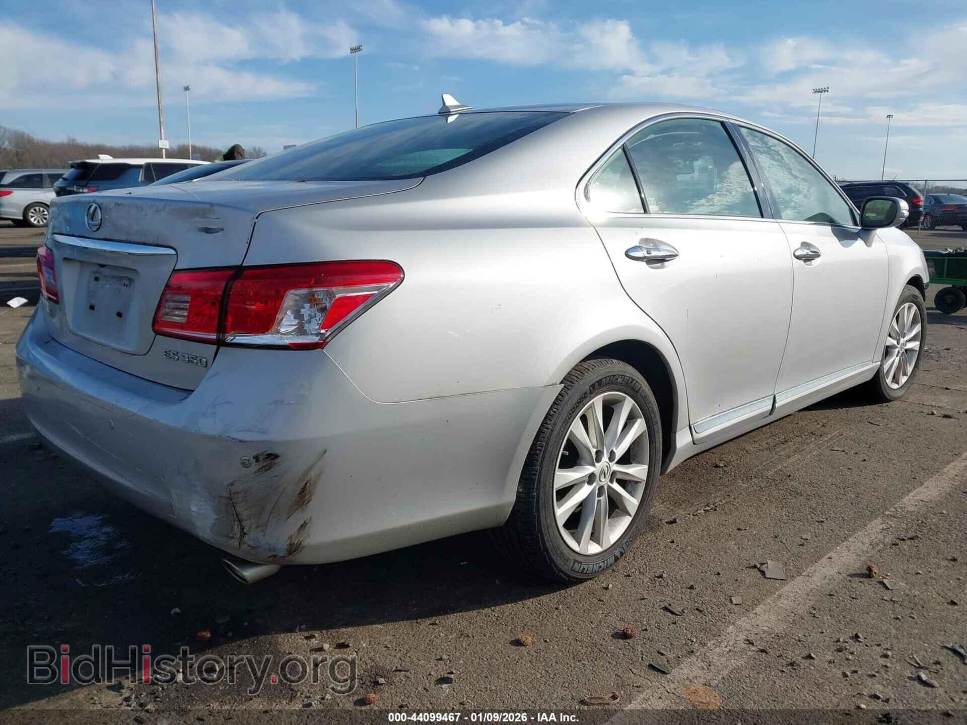 2011 LEXUS ES 350 - VIN: JTHBK1EG2B2427054 - Фото 4