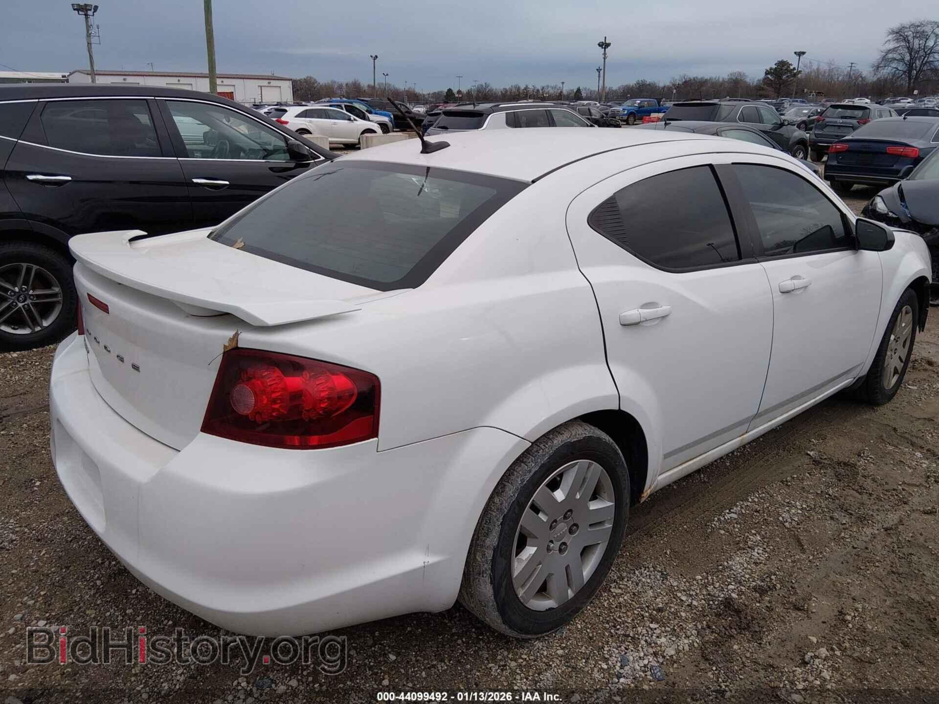 2014 DODGE AVENGER - VIN: 1C3CDZAB1EN221546 - Фото 4