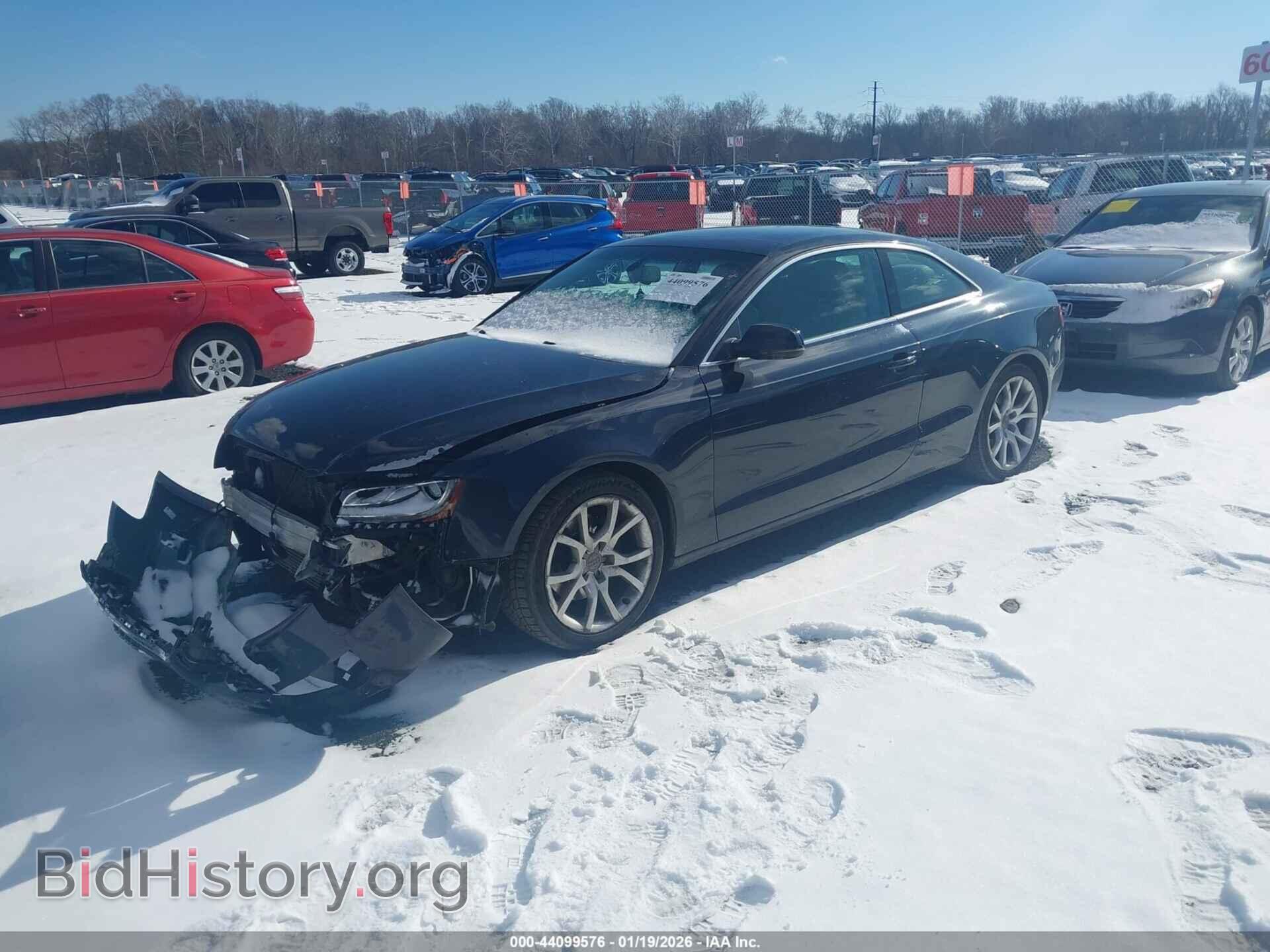 2012 AUDI A5 - VIN: WAULFAFR1CA003220 - Фото 2