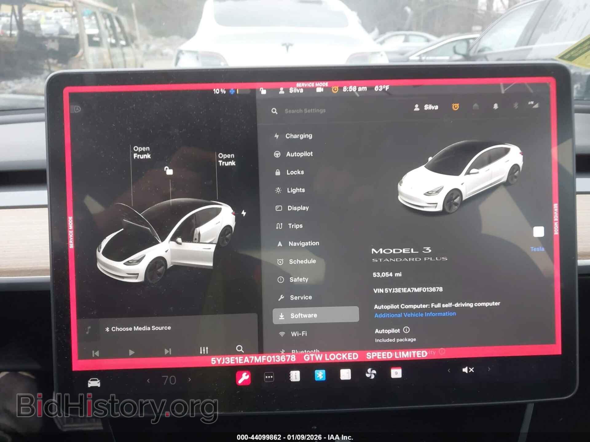 2021 TESLA MODEL 3 - VIN: 5YJ3E1EA7MF013678 - Фото 7