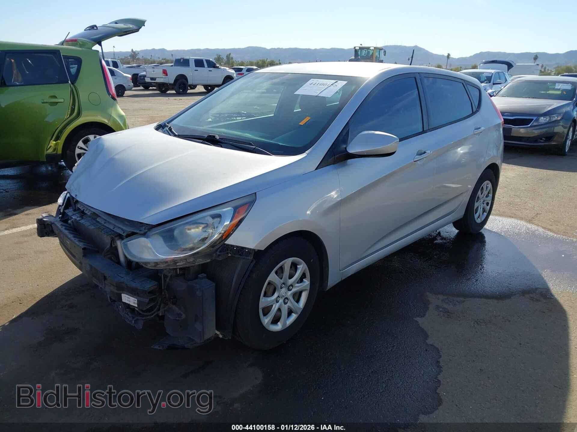 2014 HYUNDAI ACCENT - VIN: KMHCT5AEXEU161737 - Фото 2