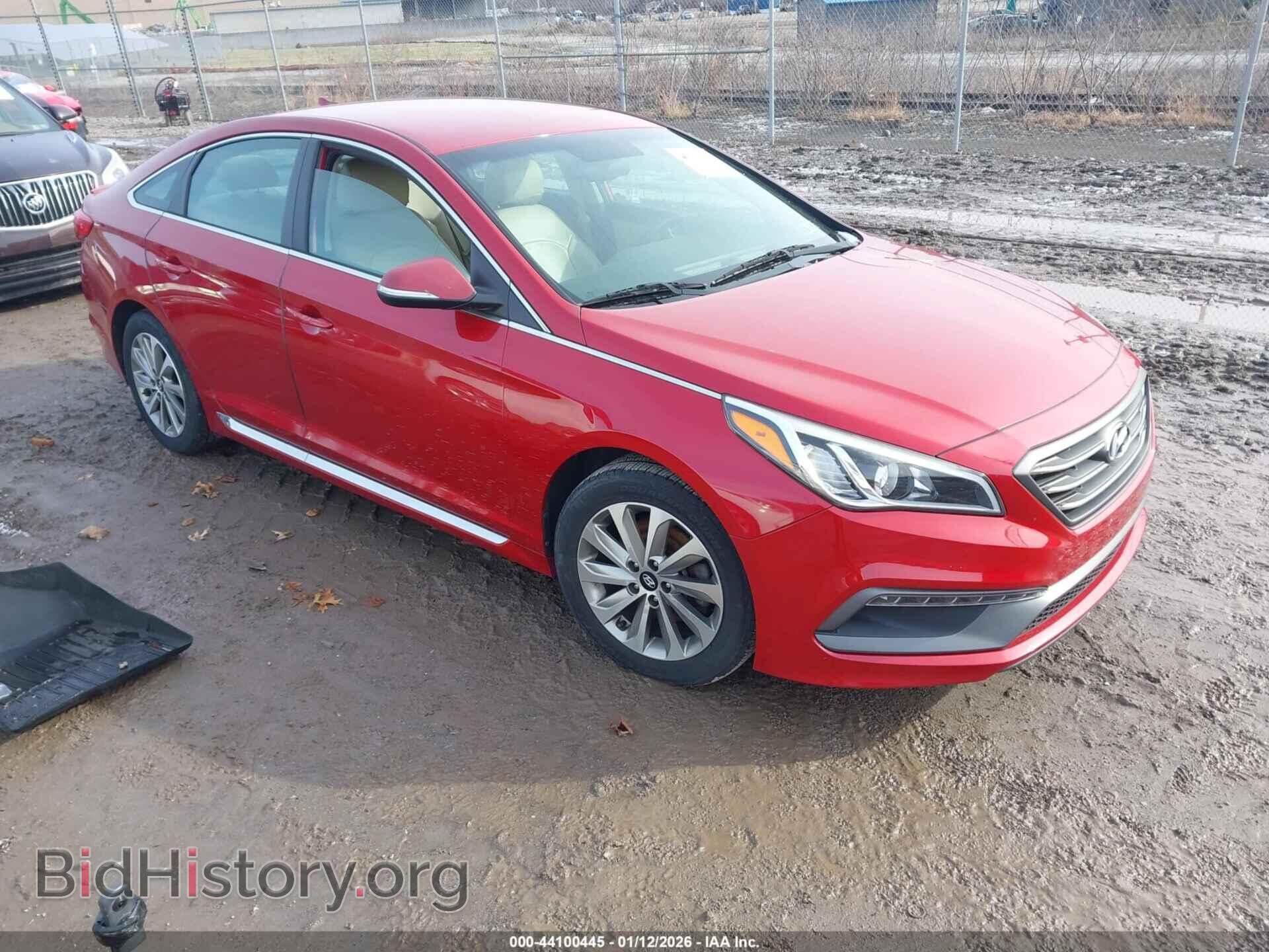 Photo 5NPE34AF4HH487404 - HYUNDAI SONATA 2017