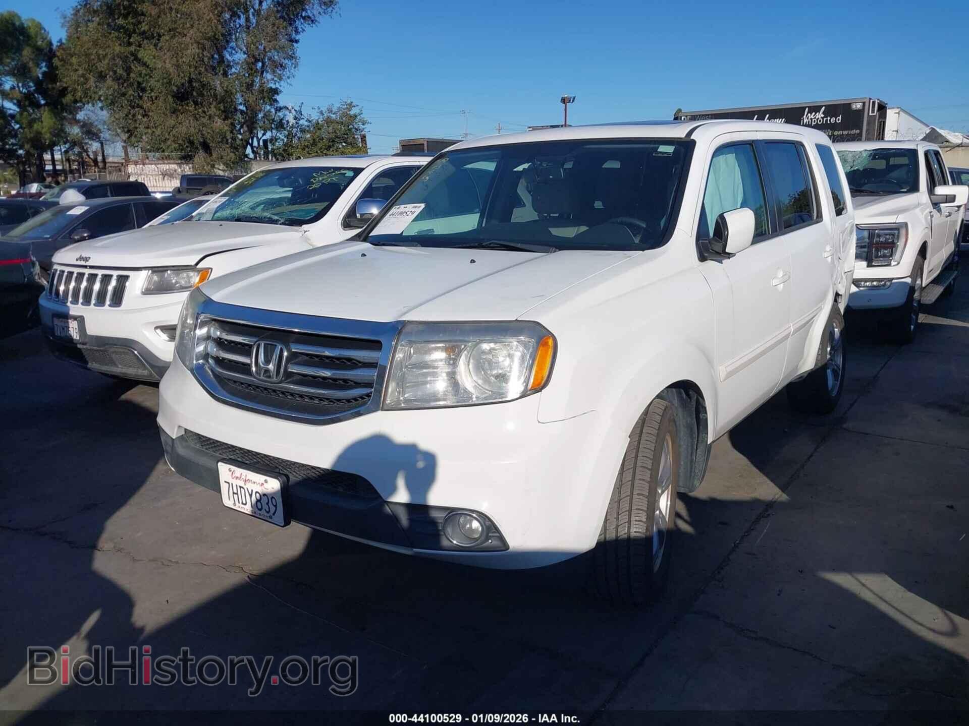 2015 HONDA PILOT - VIN: 5FNYF3H52FB012762 - Фото 2