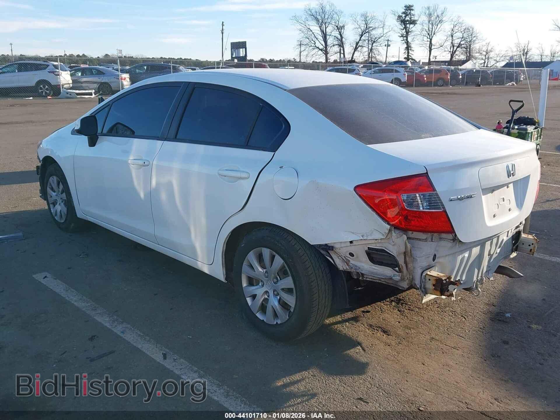 2012 HONDA CIVIC - VIN: 19XFB2F52CE347909 - Фото 3