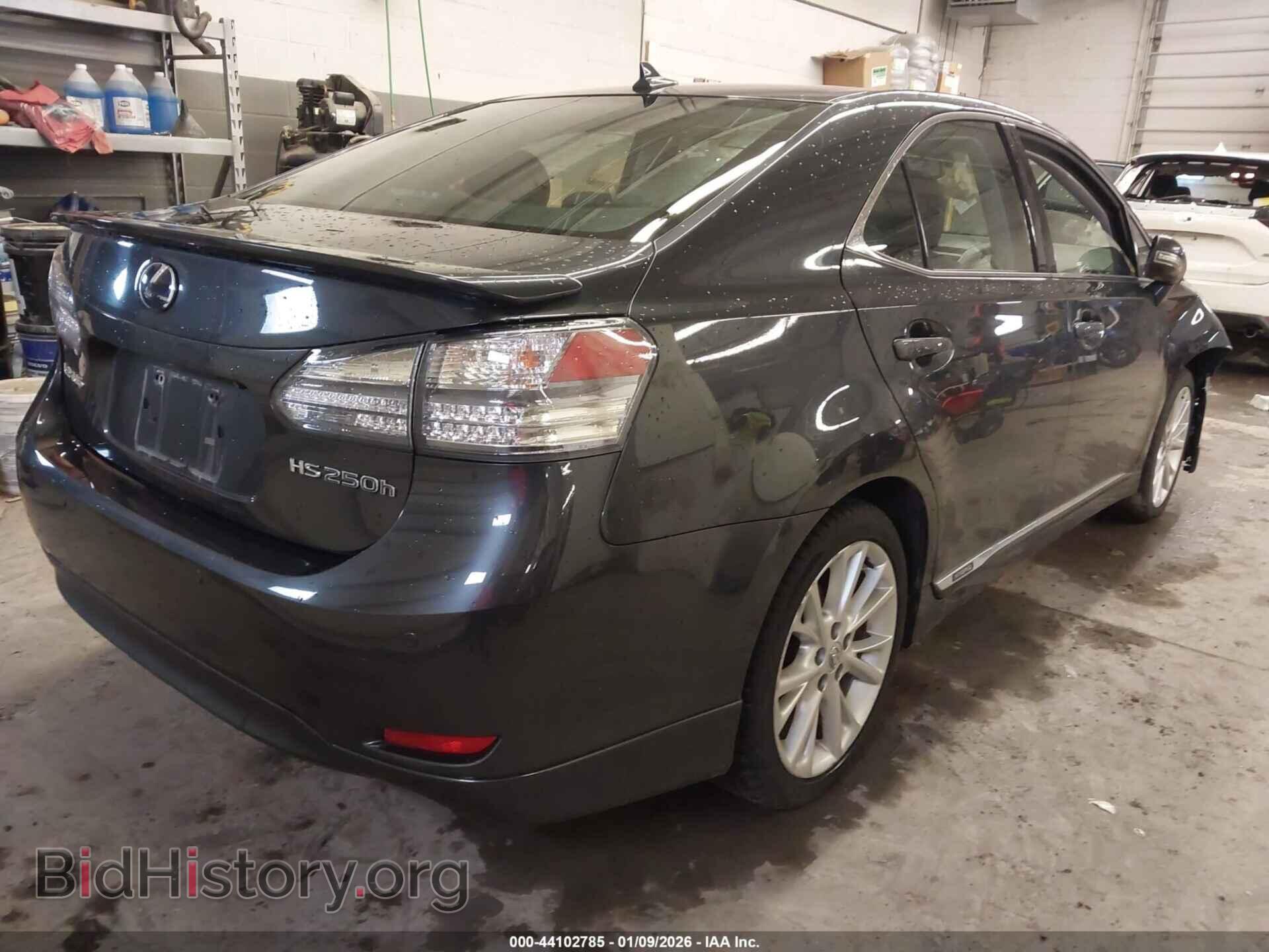2010 LEXUS HS 250H - VIN: JTHBB1BAXA2015298 - Фото 4