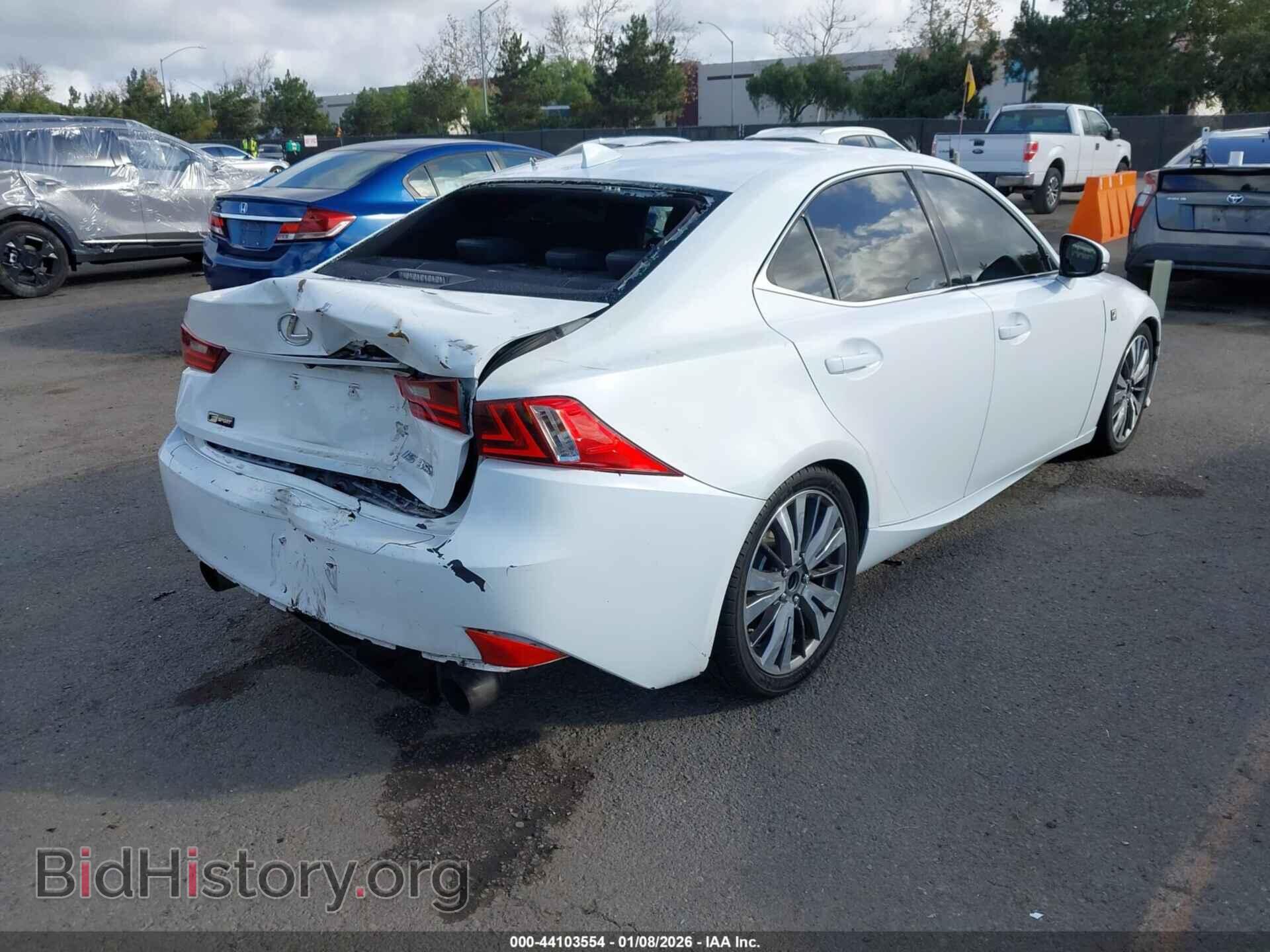 2014 LEXUS IS 350 - VIN: JTHBE1D20E5007549 - Photo 4