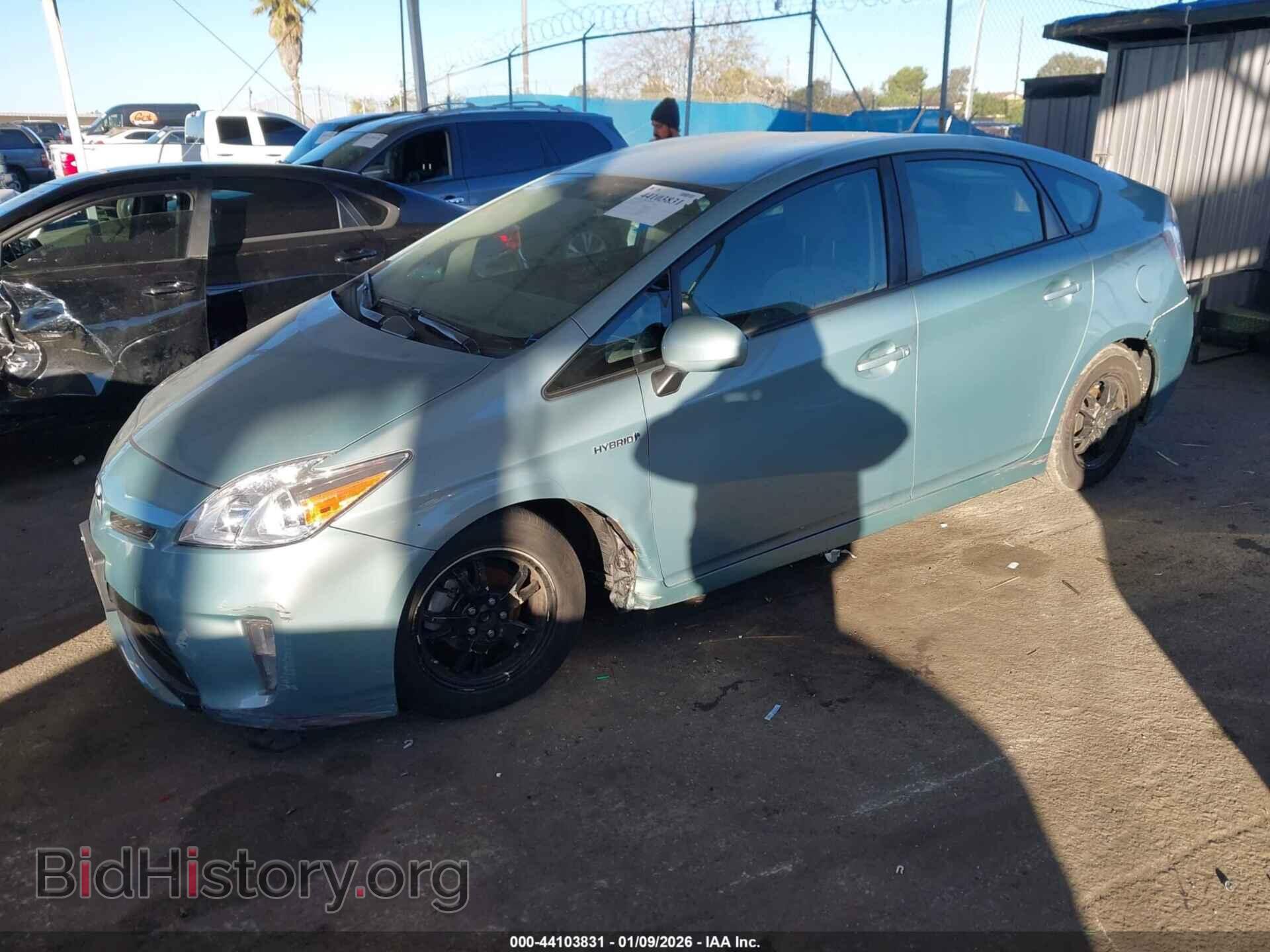 2015 TOYOTA PRIUS - VIN: JTDKN3DU1F2001664 - Фото 2