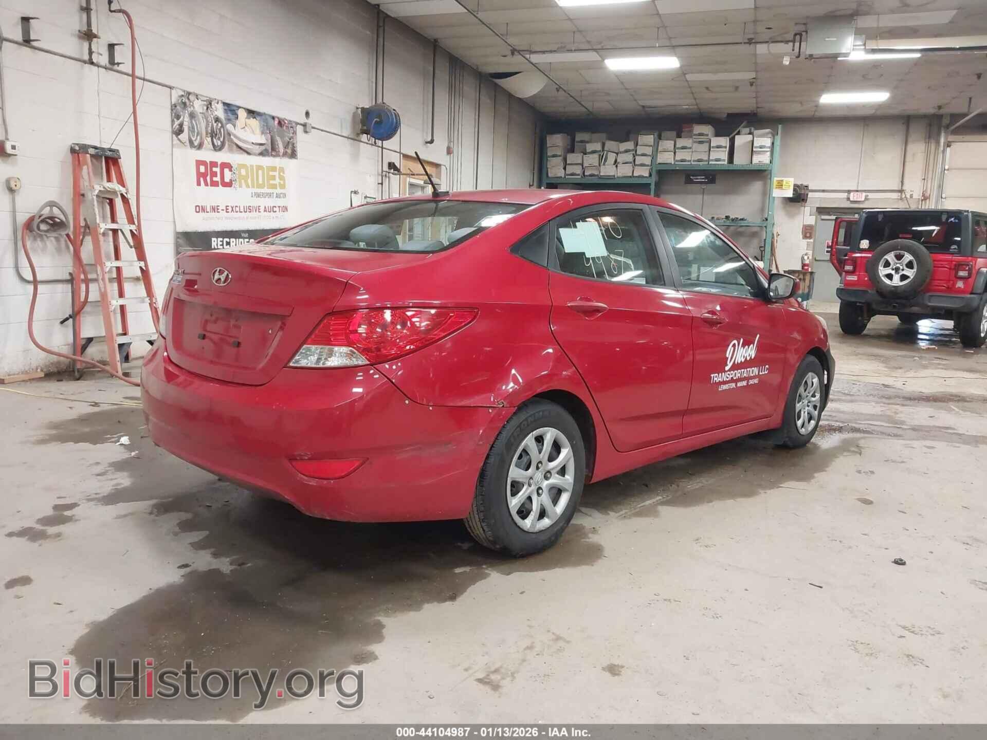 2014 HYUNDAI ACCENT - VIN: KMHCT4AE1EU675258 - Фото 4