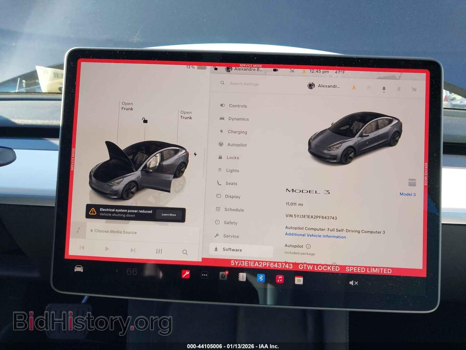 2023 TESLA MODEL 3 - VIN: 5YJ3E1EA2PF643743 - Фото 7