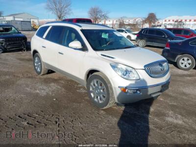 2012 Buick ENCLAVE Leather, white — VIN 5GAKVCEDXCJ420369, IAAI