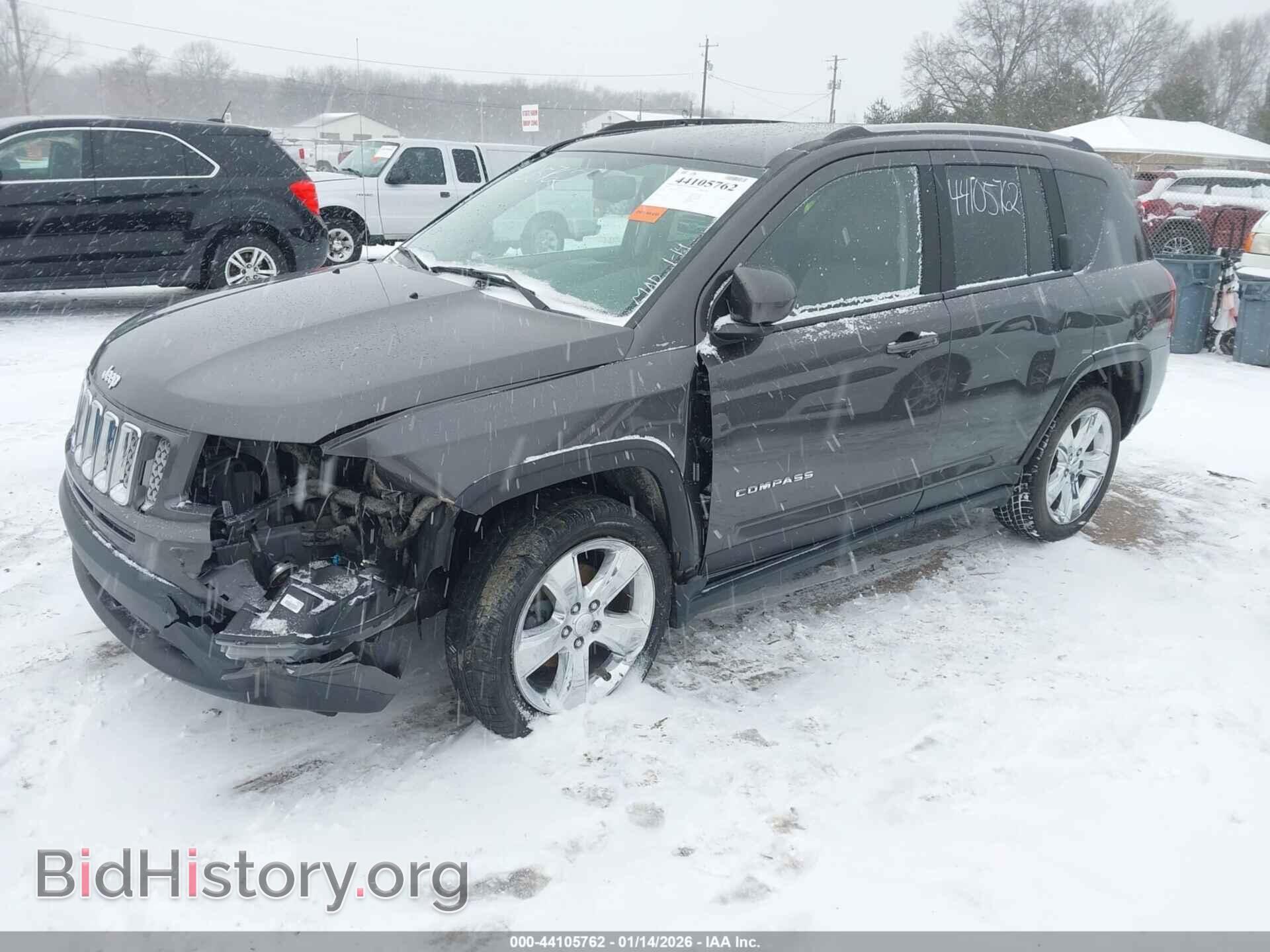 2016 JEEP COMPASS - VIN: 1C4NJCEBXGD676375 - Фото 2