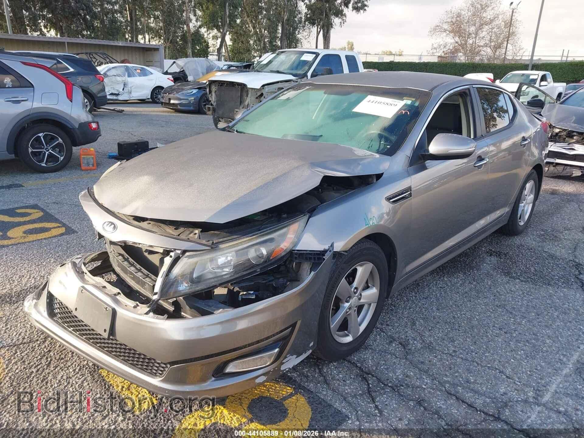 2015 KIA OPTIMA - VIN: 5XXGM4A71FG402655 - Фото 2