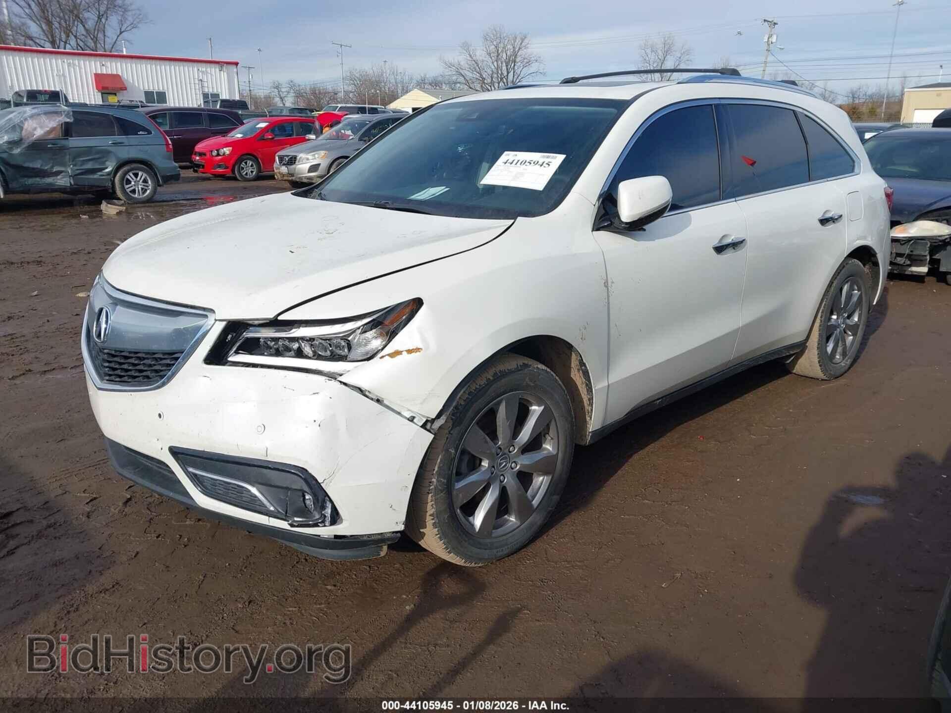 2016 ACURA MDX - VIN: 5FRYD4H95GB032003 - Фото 2