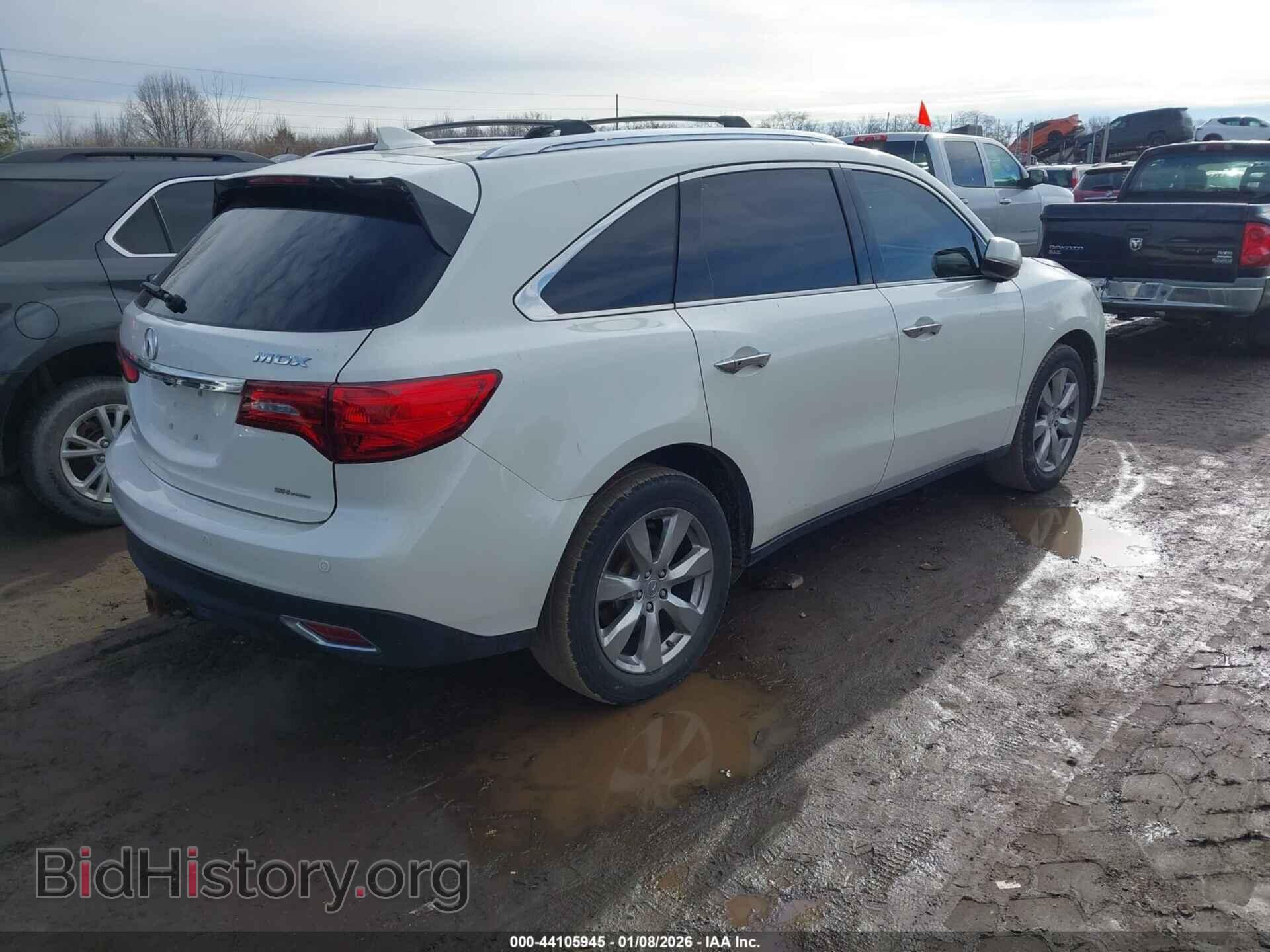 2016 ACURA MDX - VIN: 5FRYD4H95GB032003 - Фото 4