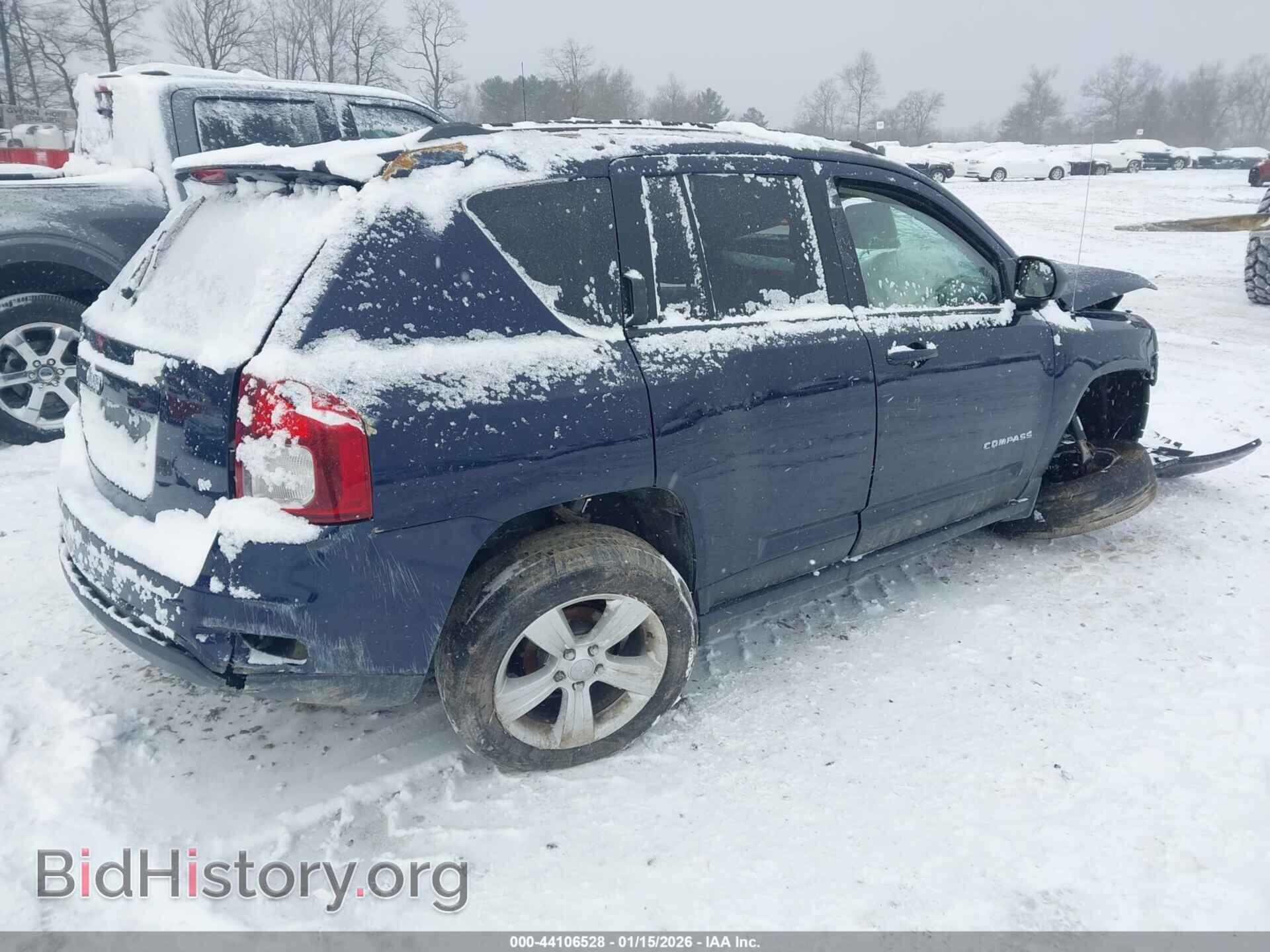 2017 JEEP COMPASS - VIN: 1C4NJDBB9HD107156 - Фото 4