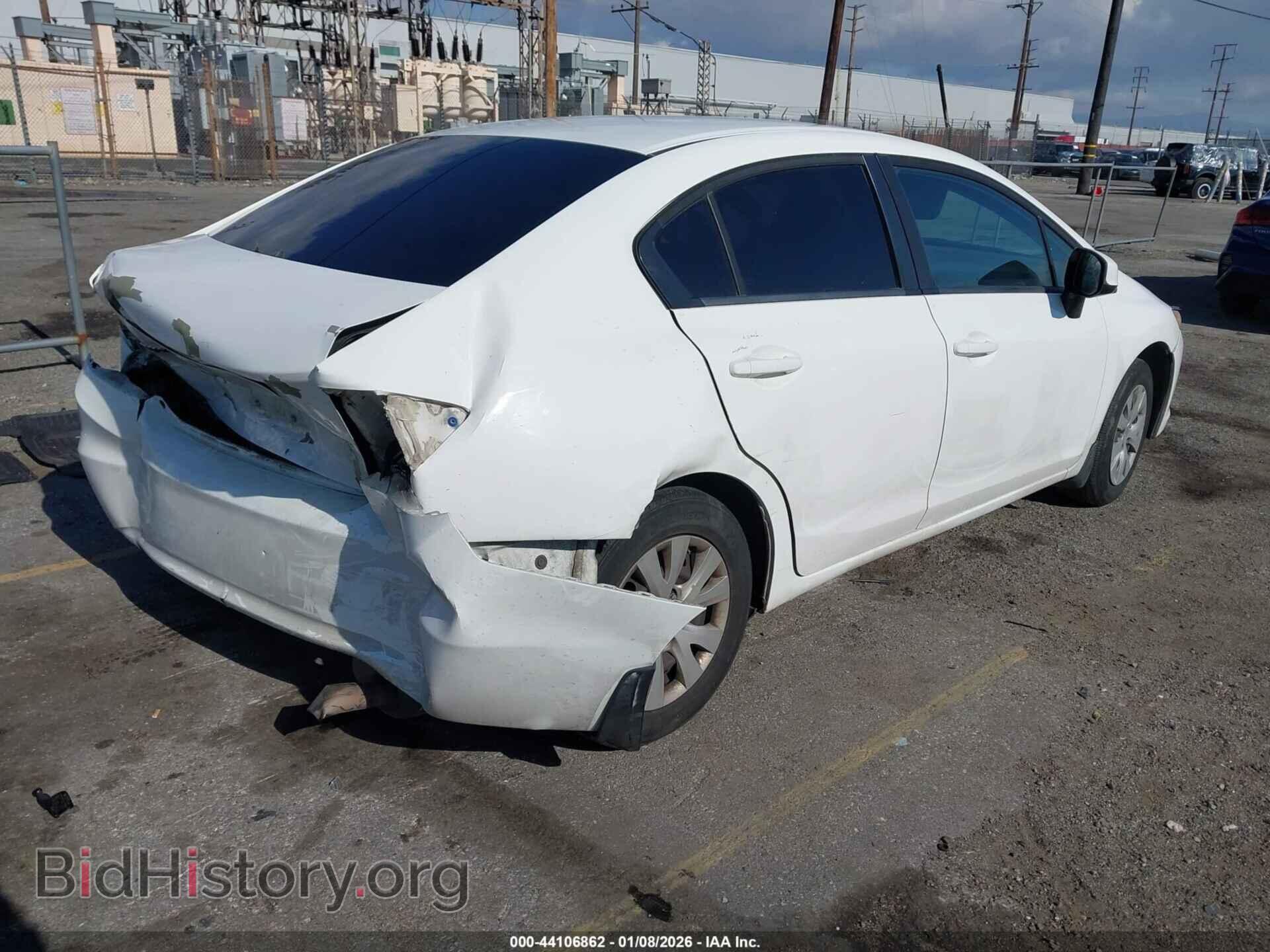 2012 HONDA CIVIC - VIN: 19XFB2F57CE312959 - Фото 4