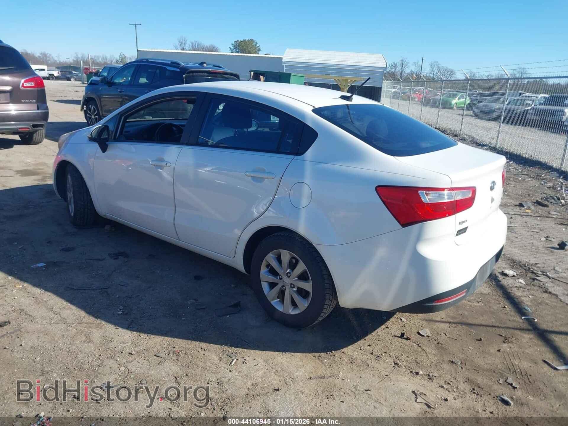 2012 KIA RIO - VIN: KNADN4A34C6051261 - Фото 3