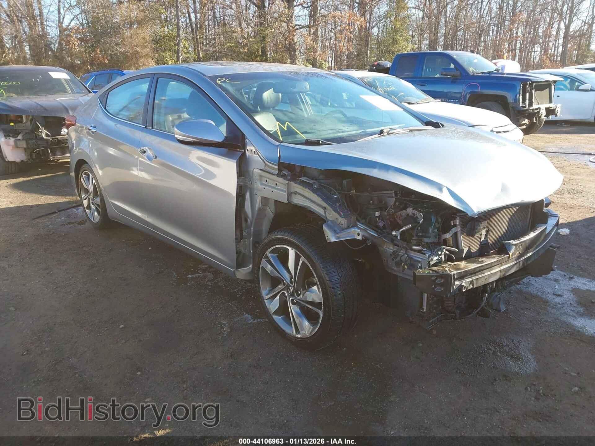 Photo KMHDH4AE7FU455257 - HYUNDAI ELANTRA 2015