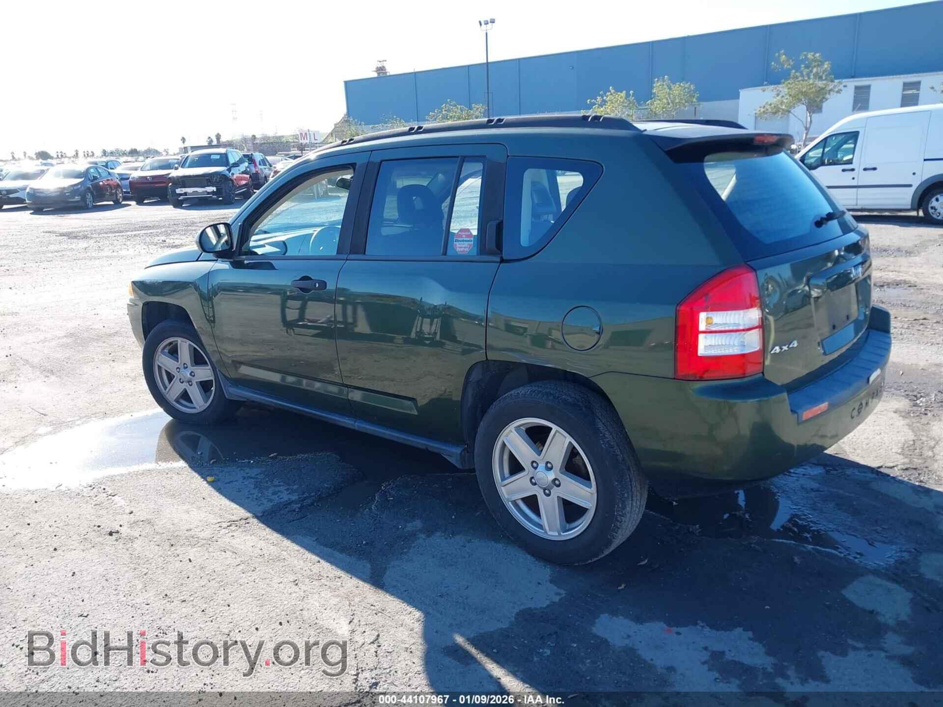 2007 JEEP COMPASS - VIN: 1J8FF47W87D422796 - Фото 3
