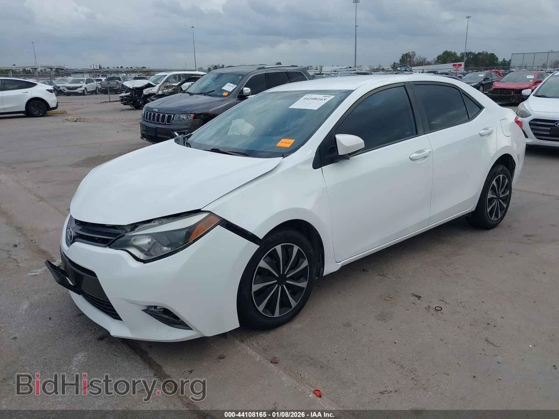 2016 TOYOTA COROLLA - VIN: 5YFBURHE0GP426093 - Фото 2